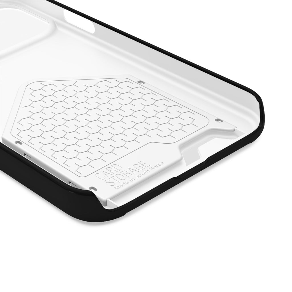 Kairos Kosmos BLACK Cardholder Phone Case — Slim Protective Wallet Case