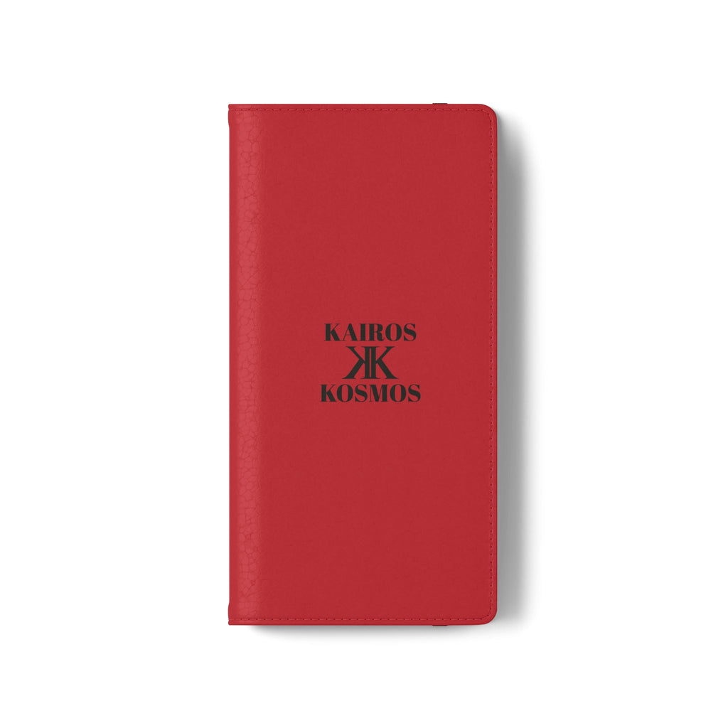 Kairos Kosmos Logo RED Flip Phone Case