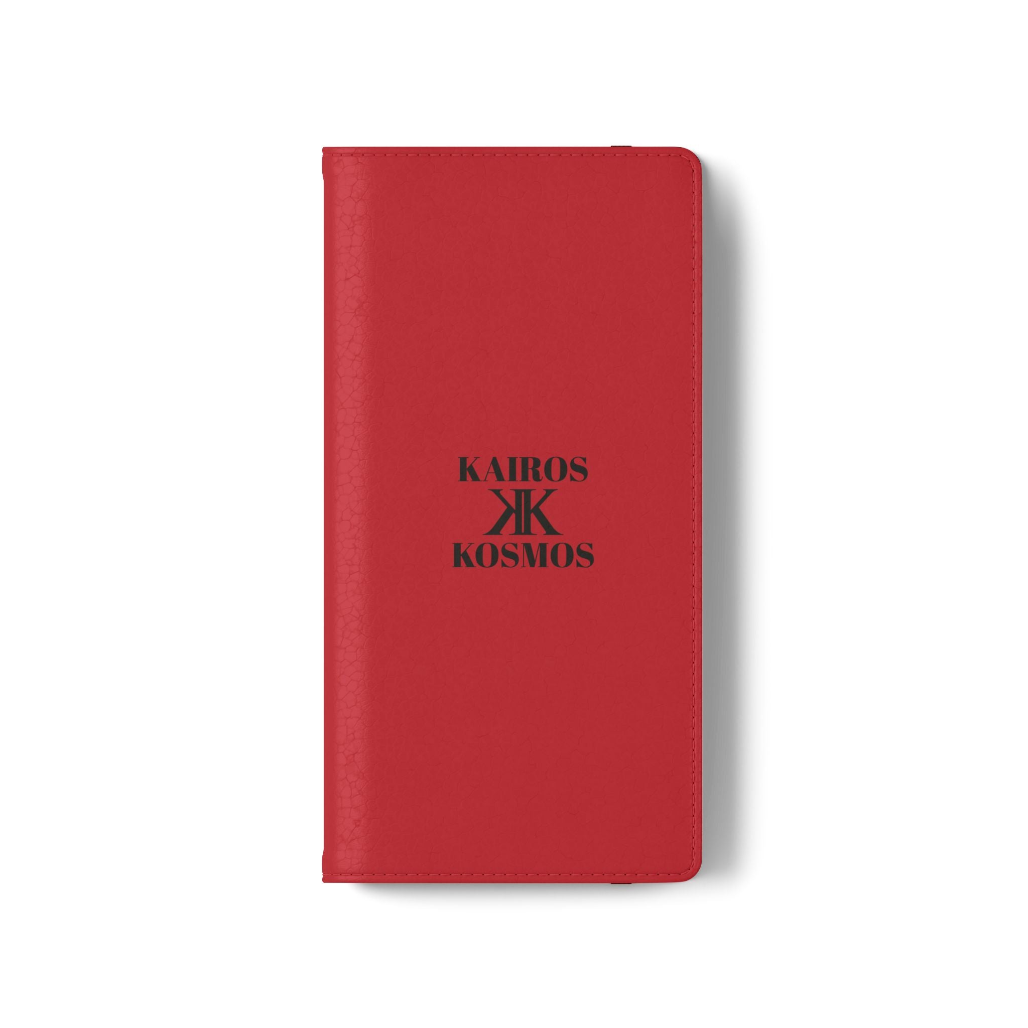 Kairos Kosmos Logo RED Flip Phone Case
