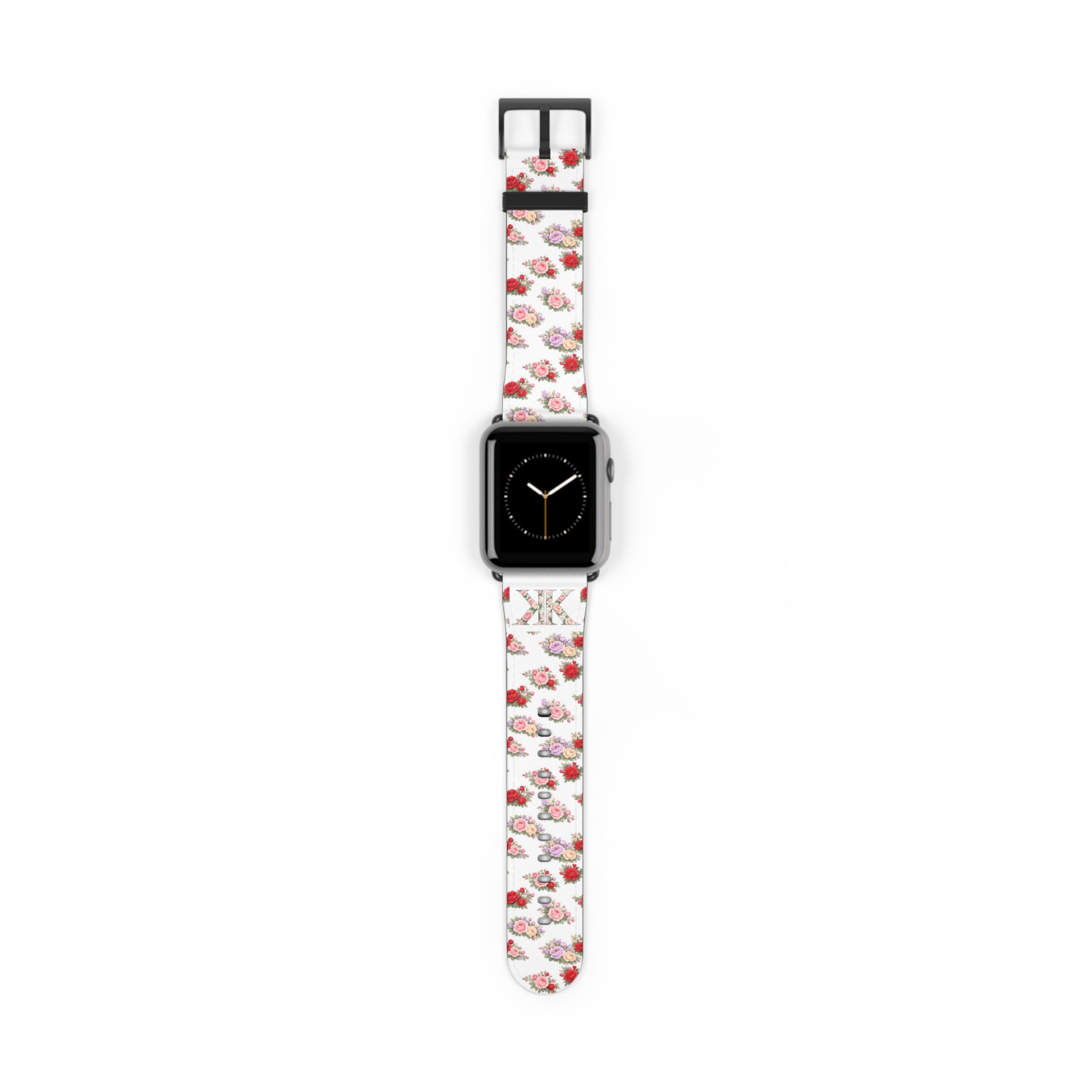 Anthos Collection Floral Vintage Watch Band — Apple Watch Strap