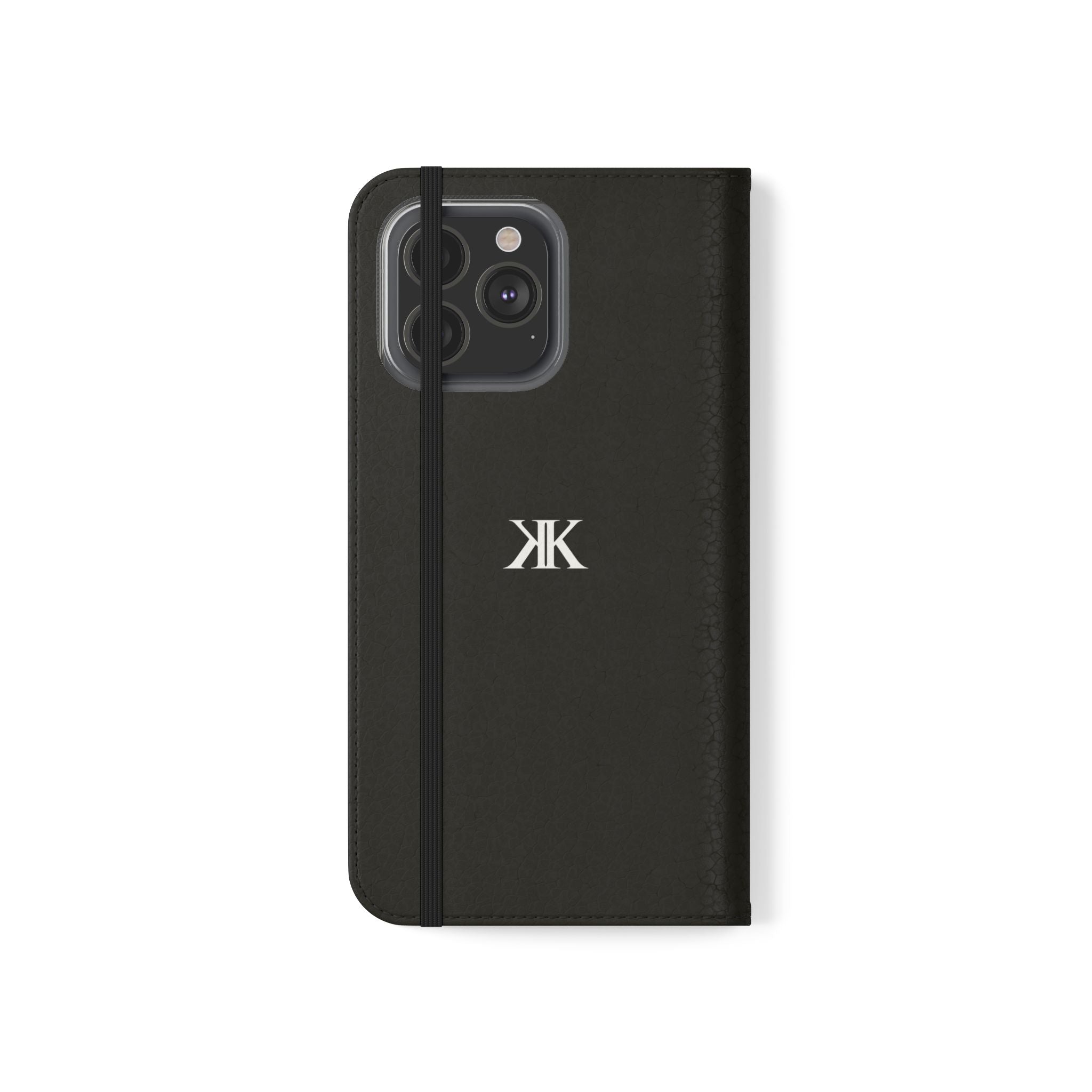 Kairos Kosmos Logo BLACK Flip Phone Case