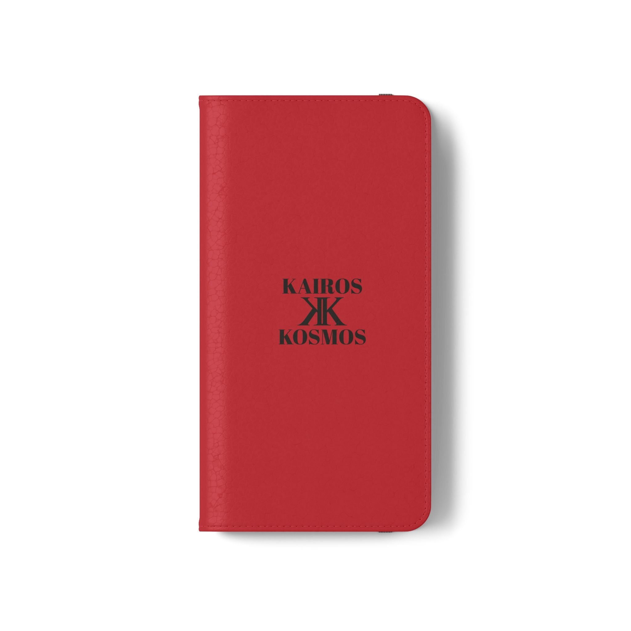 Kairos Kosmos Logo RED Flip Phone Case