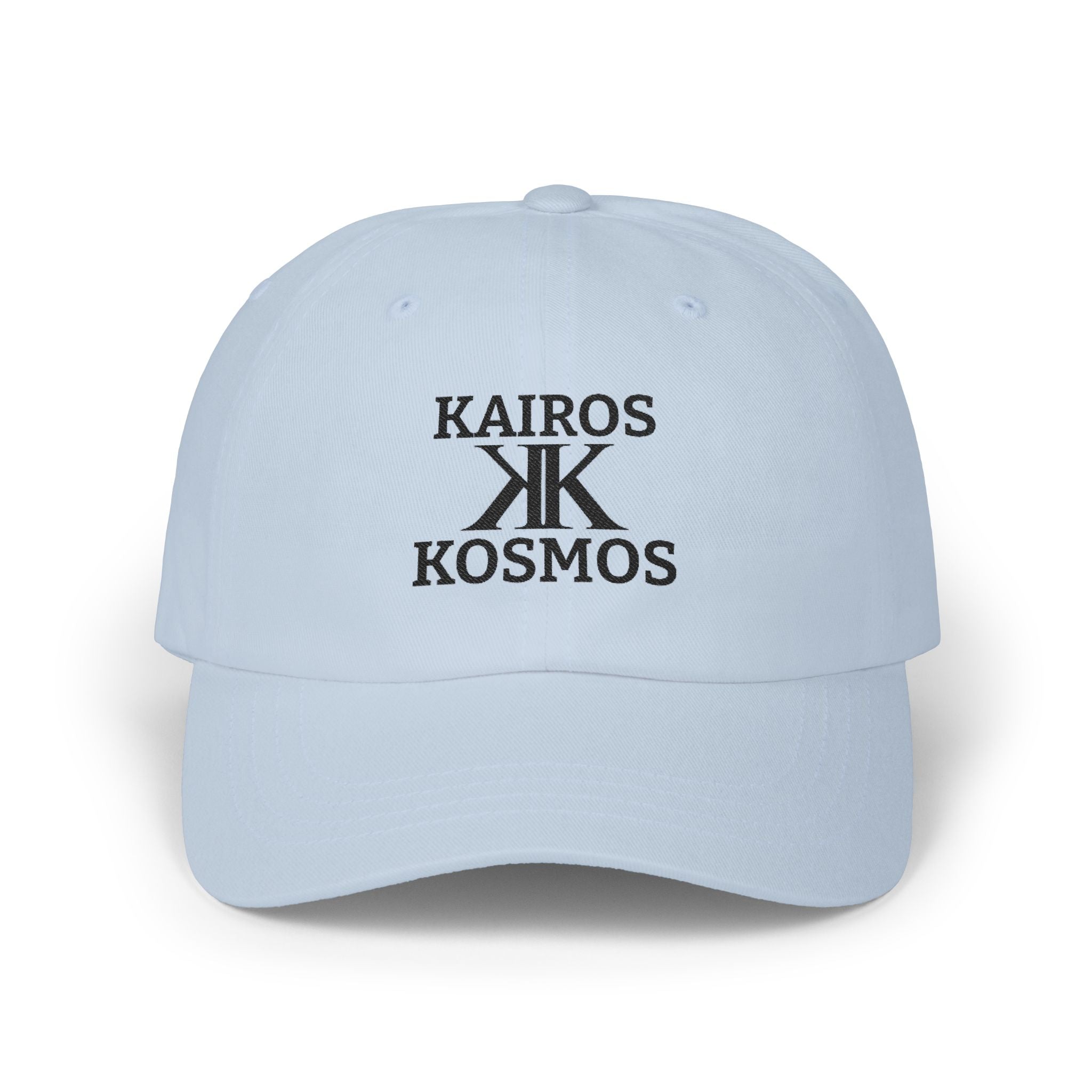 Kairos Kosmos Embroidered Cap — "Give No F**ks" Back Text