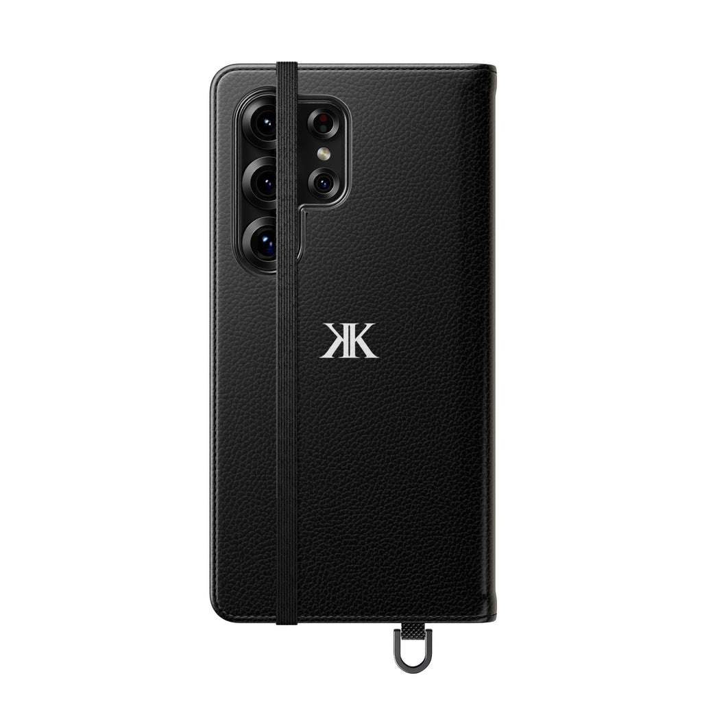 Kairos Kosmos Logo BLACK Flip Phone Case