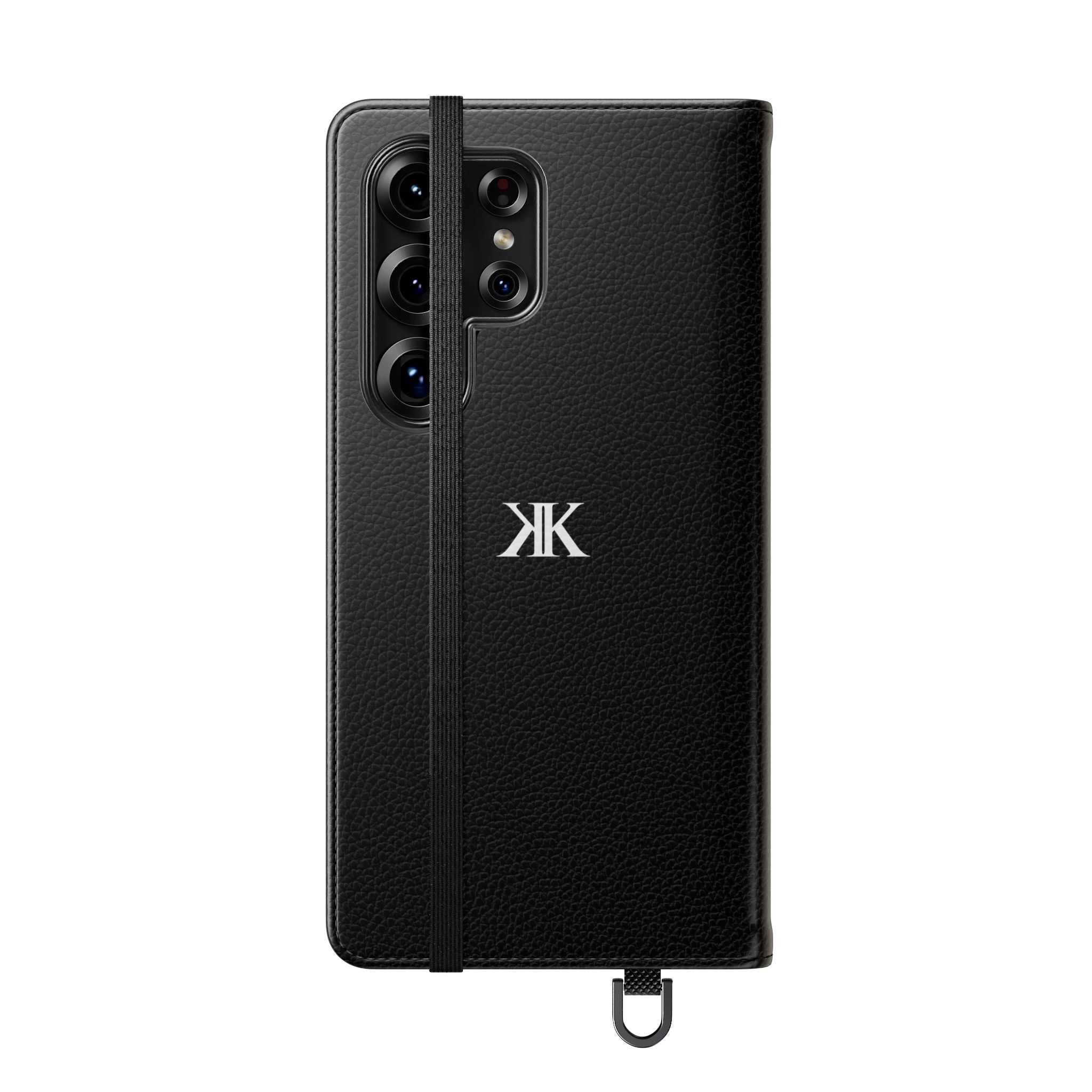 Kairos Kosmos Logo BLACK Flip Phone Case