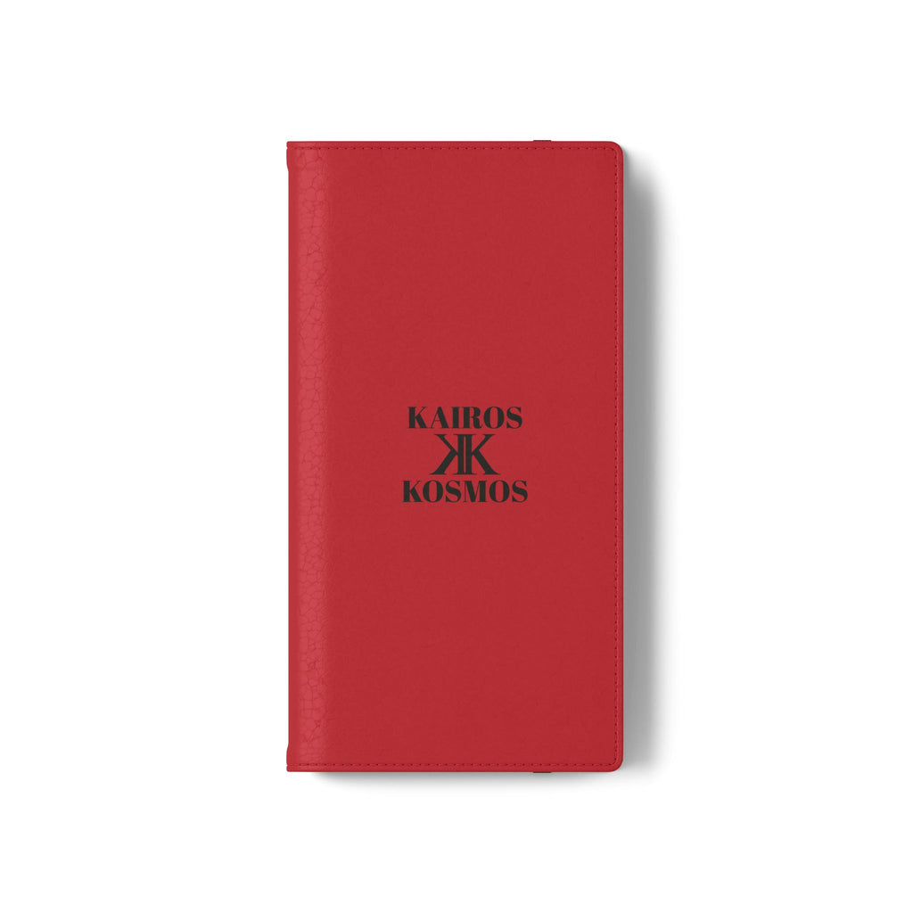 Kairos Kosmos Logo RED Flip Phone Case