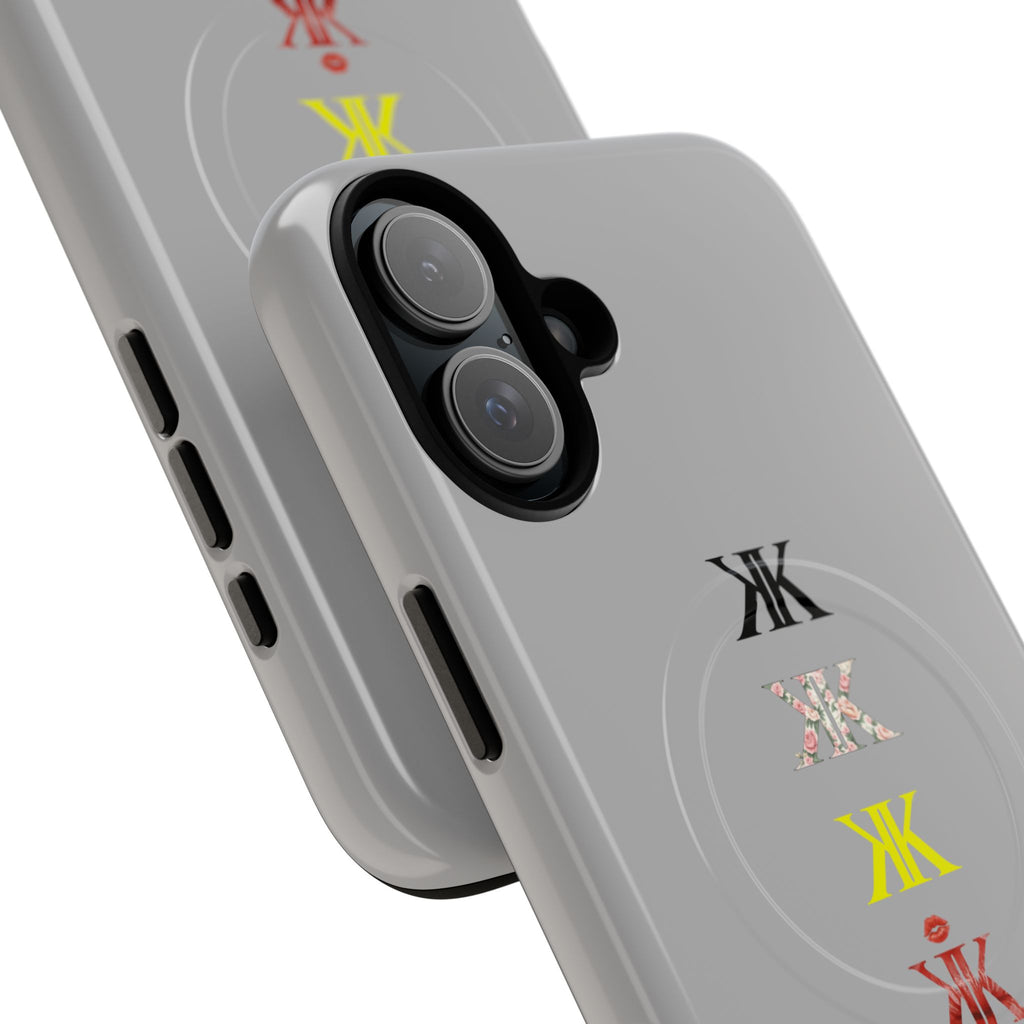 Sigil Collection Phone Case — Minimalist Monogram Stack Tough Magnetic Case