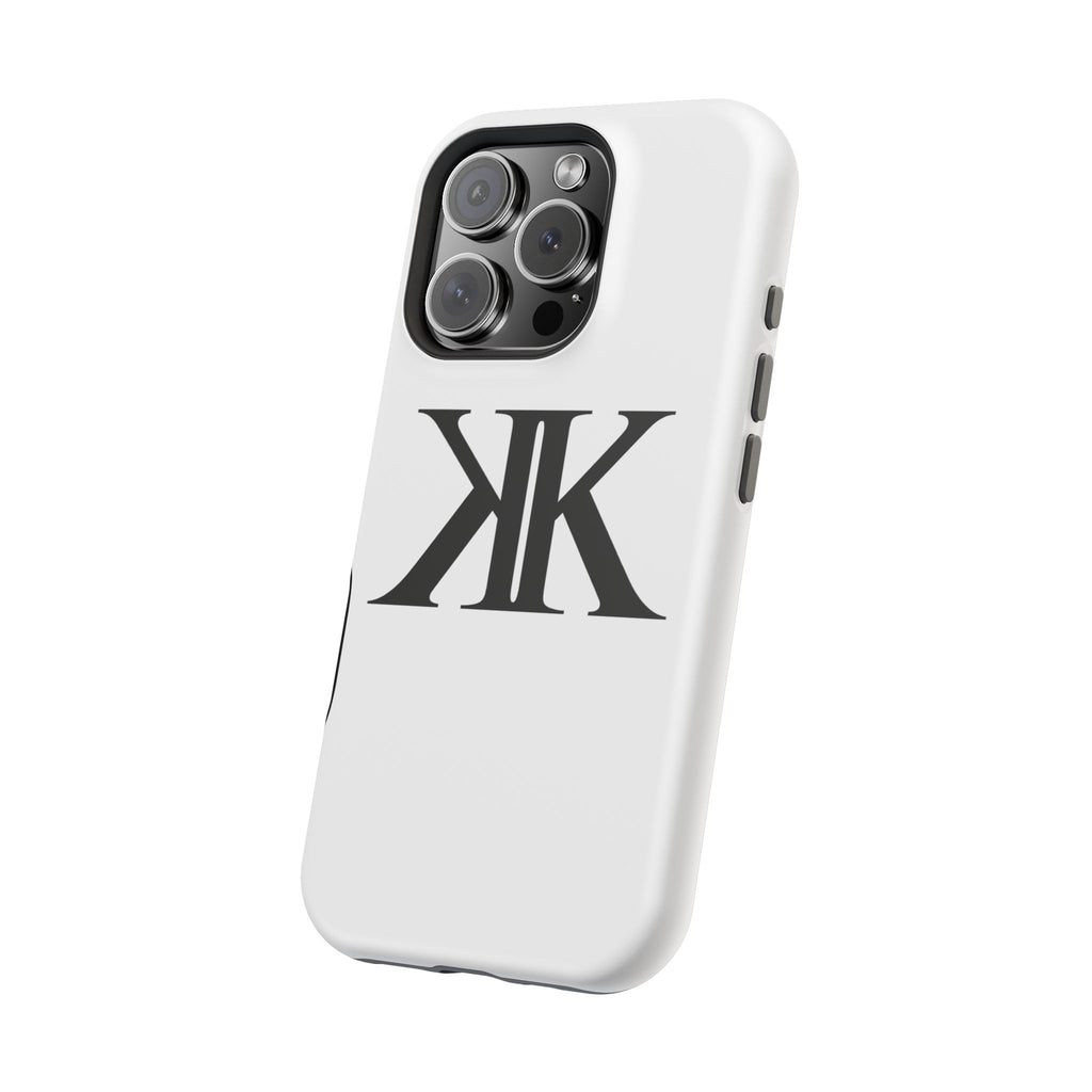 Magnetic Impact-Resistant Case with Bold KK Monogram