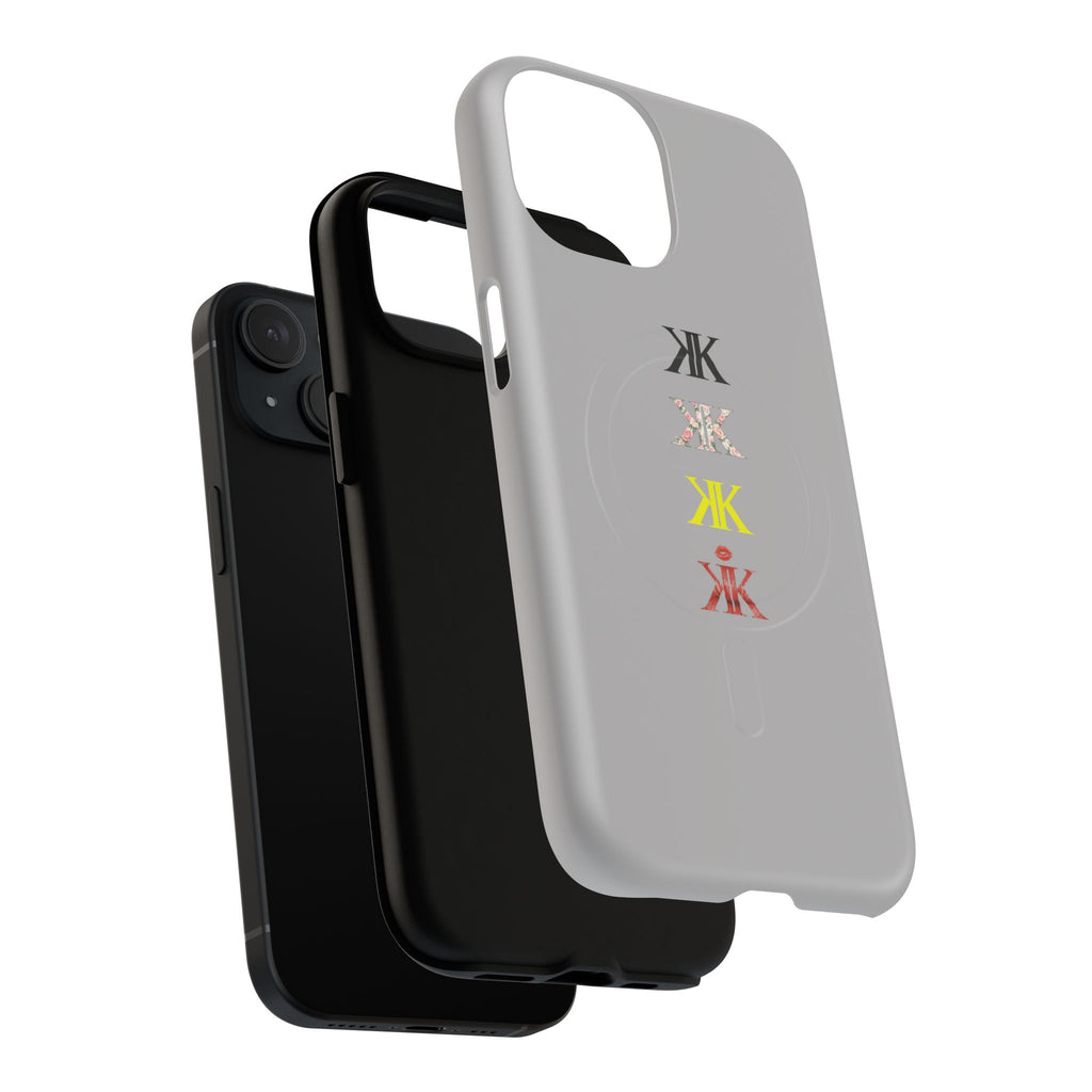 Sigil Collection Phone Case — Minimalist Monogram Stack Tough Magnetic Case