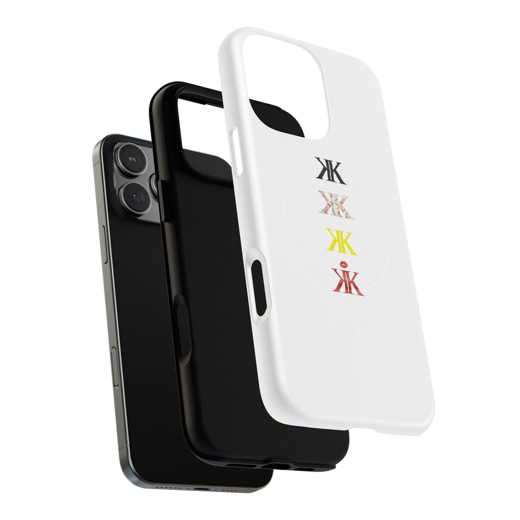 Sigil Collection Phone Case — Minimalist Monogram Stack Tough Magnetic Case