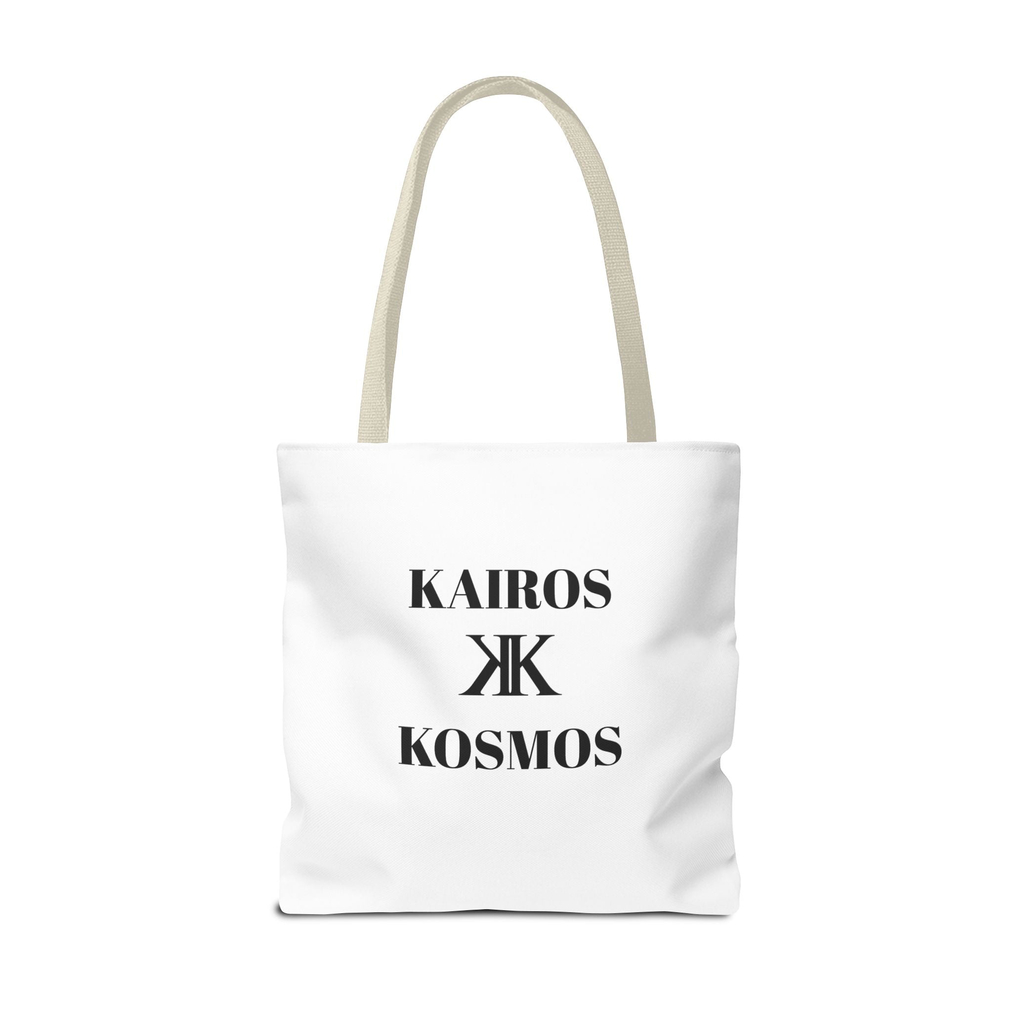 Kairos Kosmos Tote Bag – Minimalist Monogram Tote