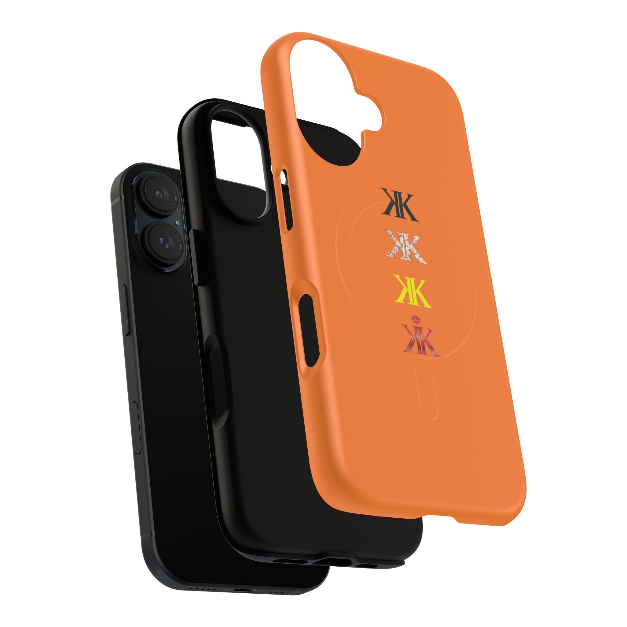 Sigil Collection Crusta Phone Case — Minimalist Monogram Stack Tough Magnetic Case