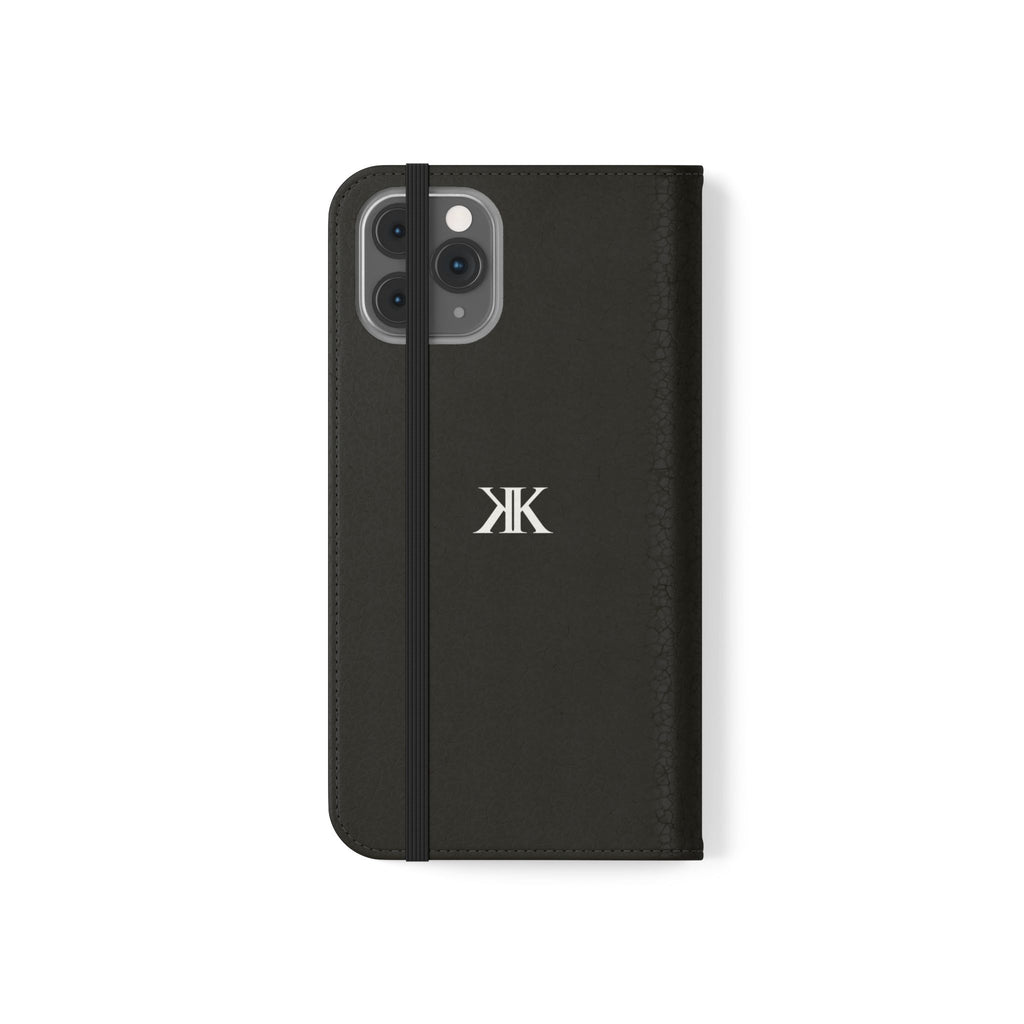 Kairos Kosmos Logo BLACK Flip Phone Case