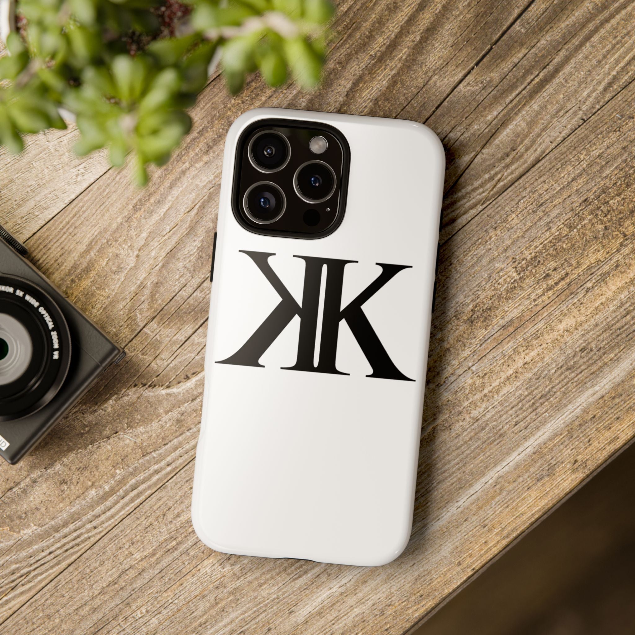 Monogram K Mirror Tough Phone Case