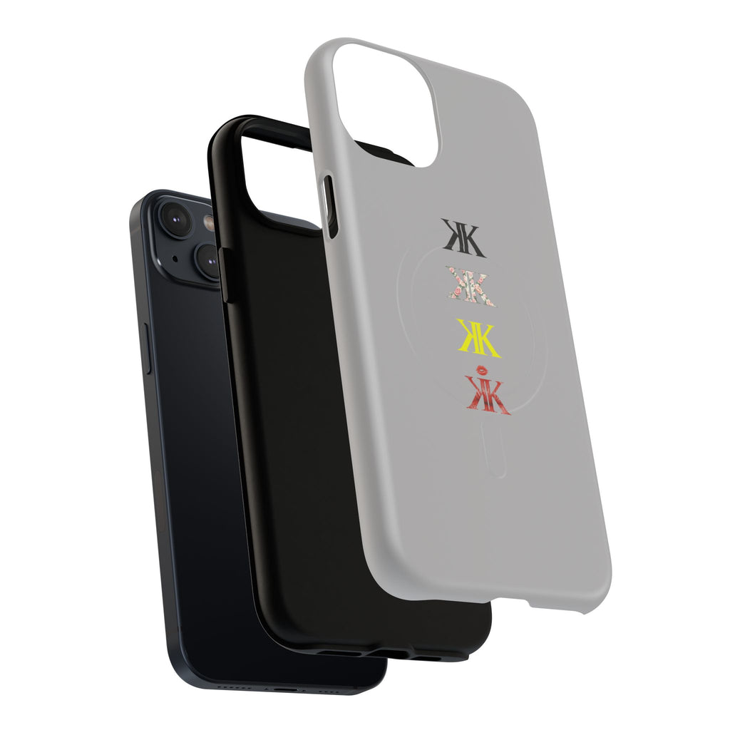 Sigil Collection Phone Case — Minimalist Monogram Stack Tough Magnetic Case