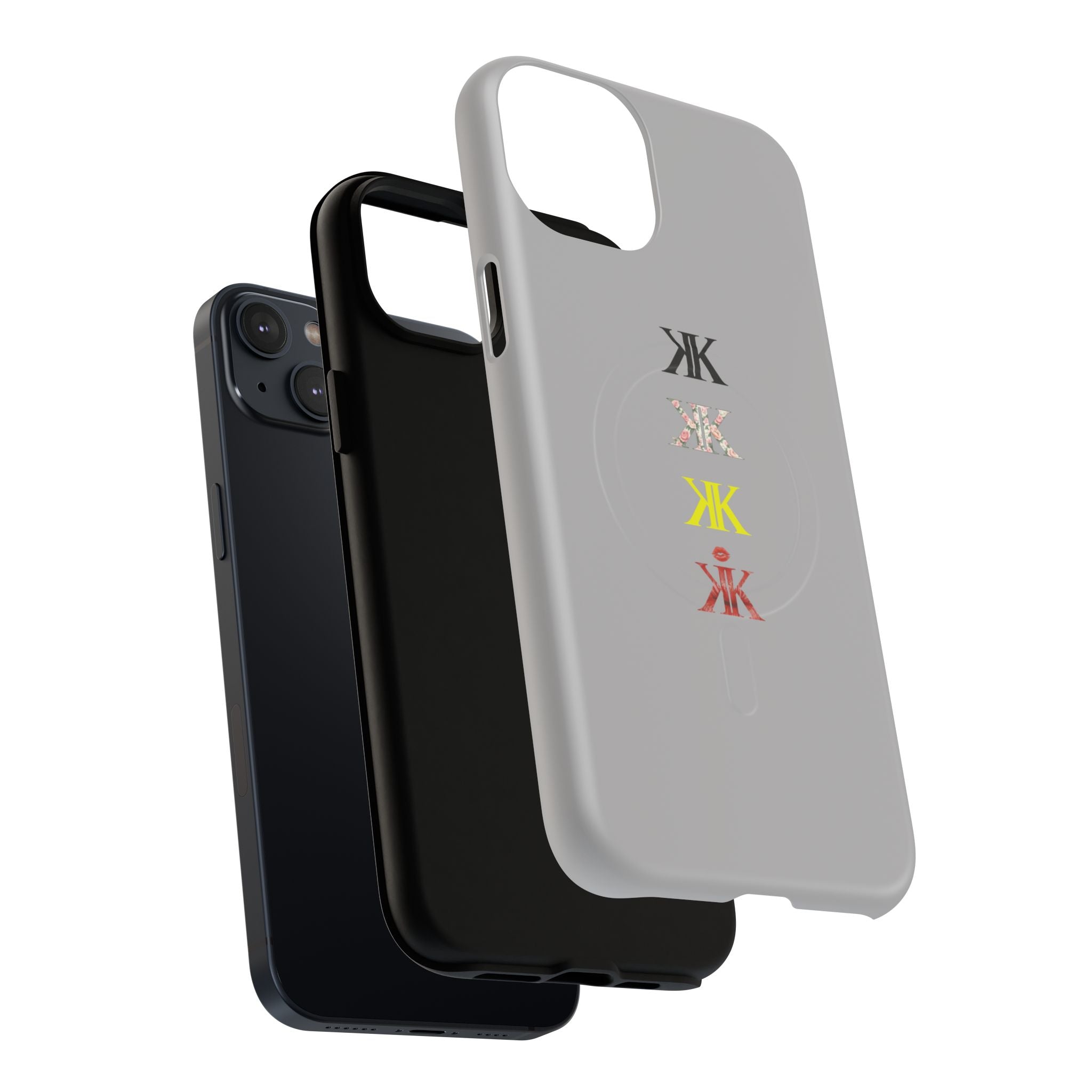 Sigil Collection Phone Case — Minimalist Monogram Stack Tough Magnetic Case
