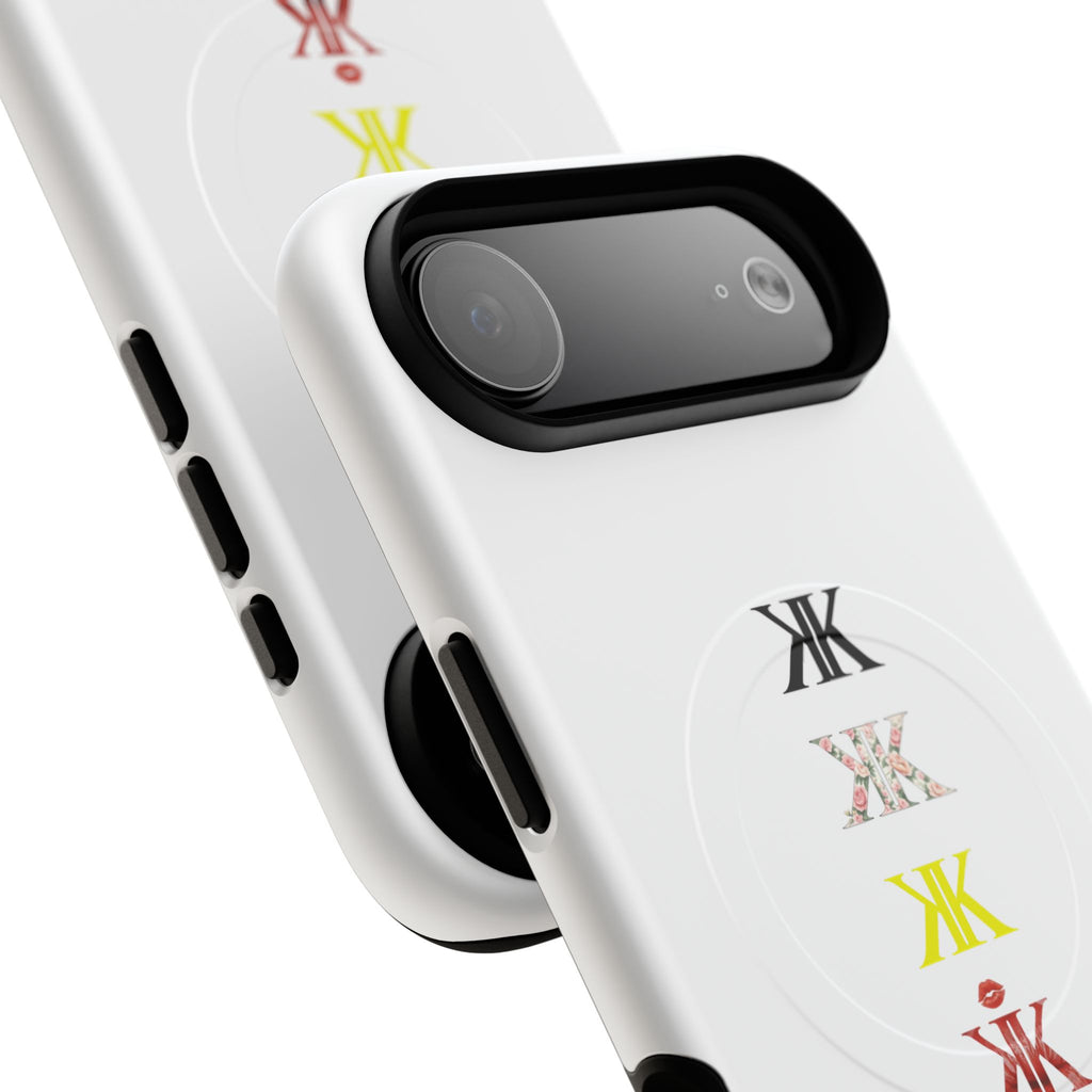 Sigil Collection Phone Case — Minimalist Monogram Stack Tough Magnetic Case