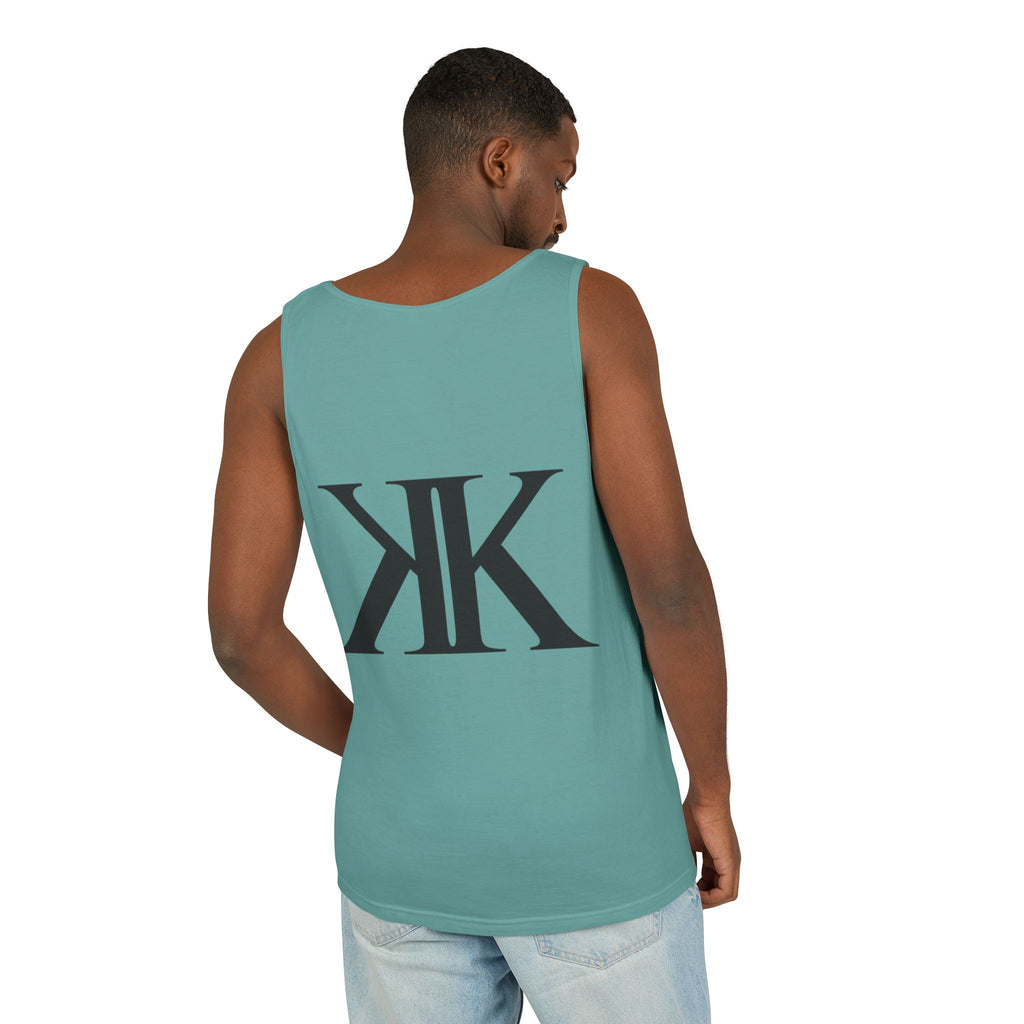 KK Monogram Tank Top — Minimalist Logo Graphic Tank