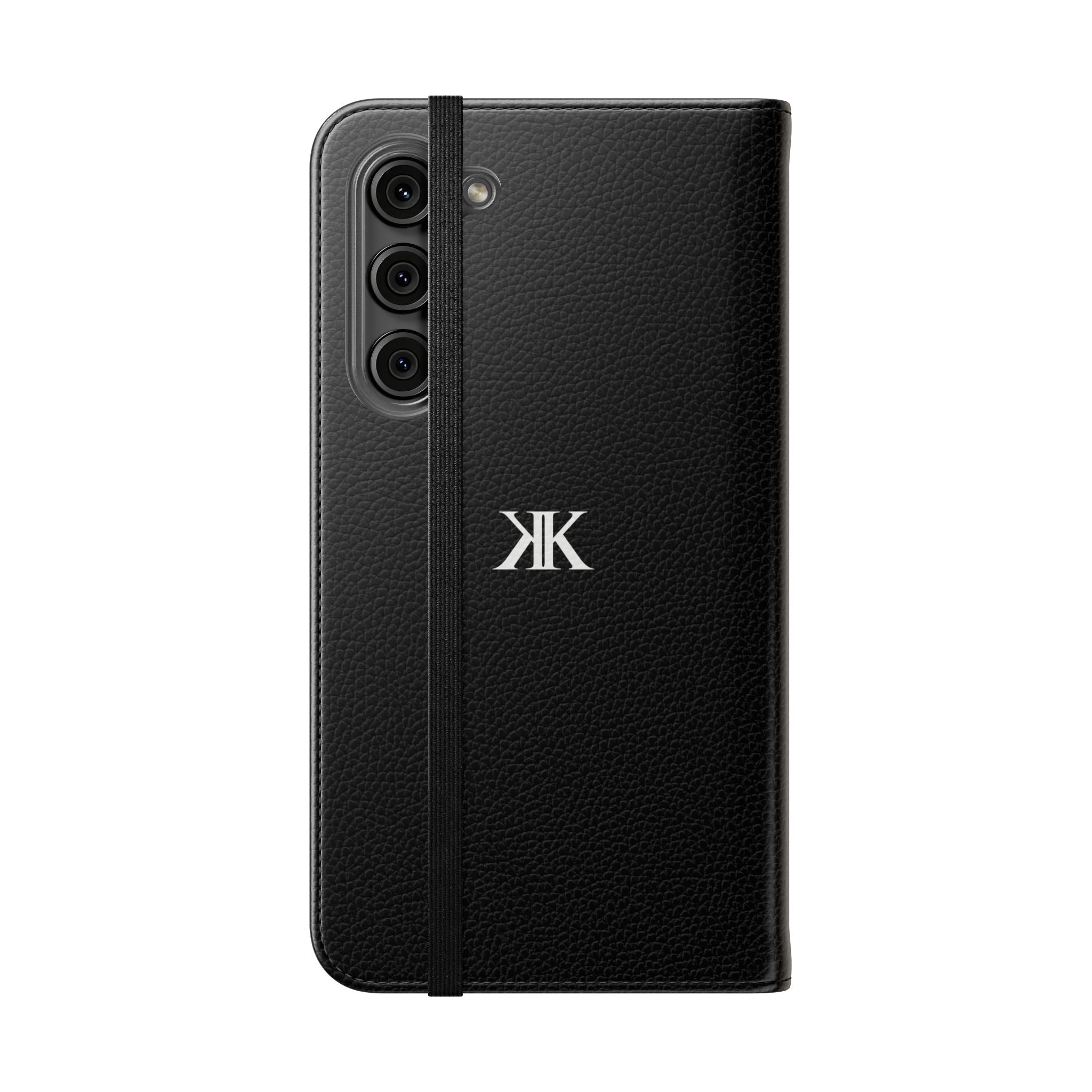 Kairos Kosmos Logo BLACK Flip Phone Case