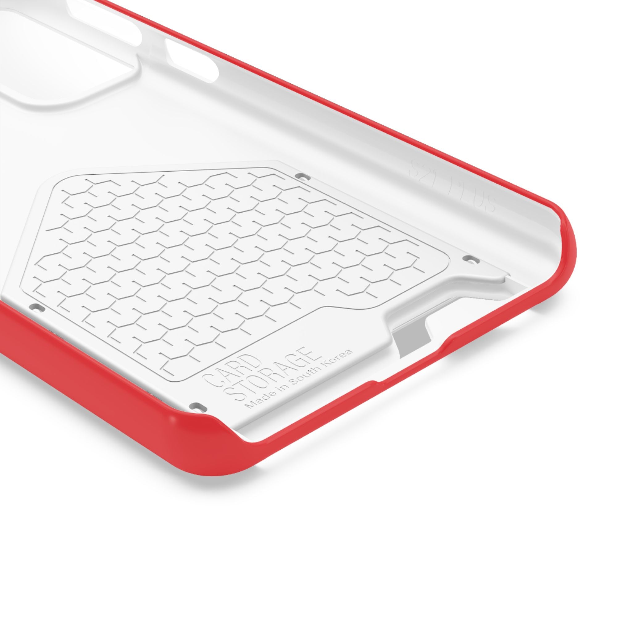Kairos Kosmos RED Cardholder Phone Case — Slim Protective Wallet Case