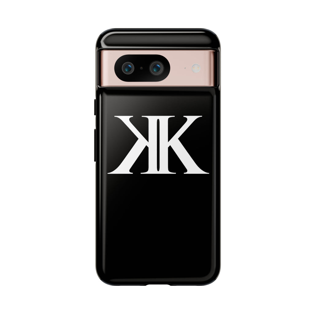 Monogram KK Phone Case BLACK — Tough Protective iPhone Cover