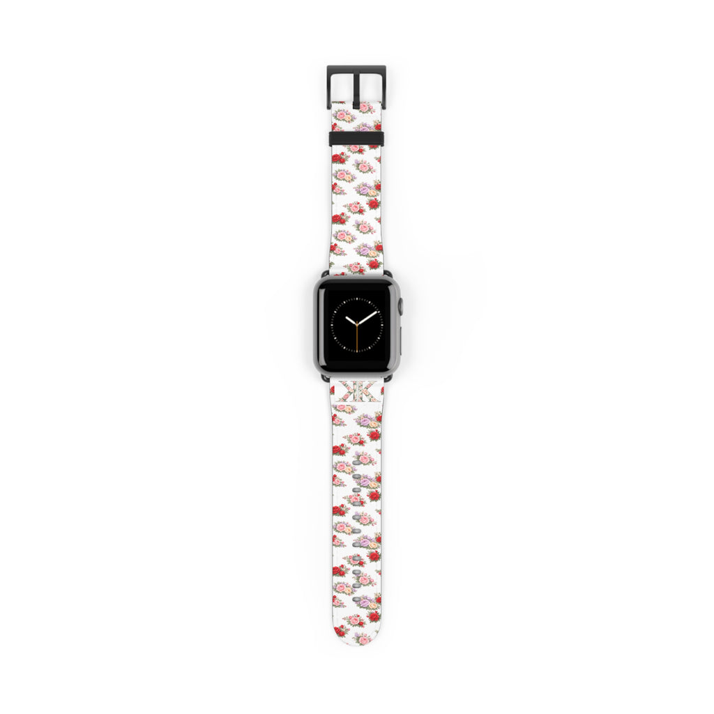 Anthos Collection Floral Vintage Watch Band — Apple Watch Strap