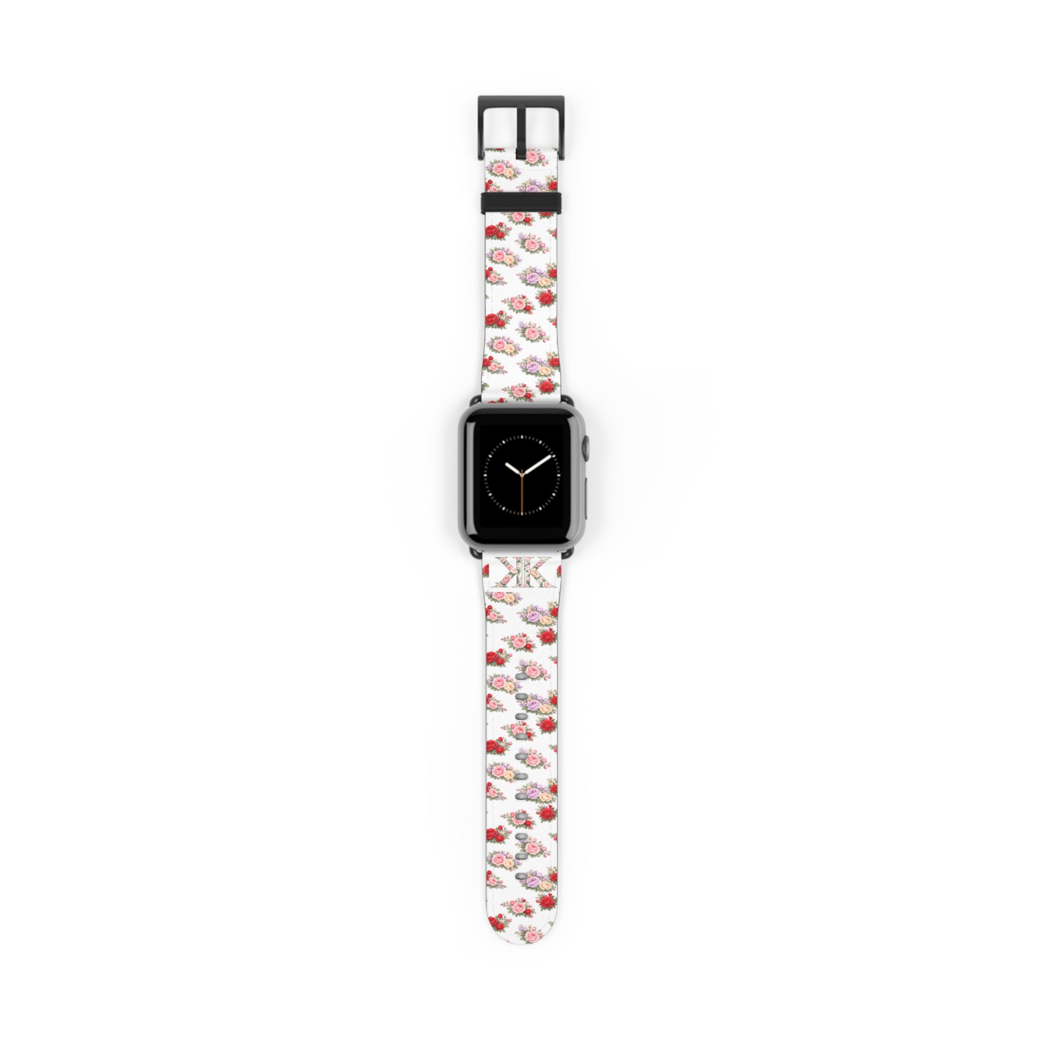 Anthos Collection Floral Vintage Watch Band — Apple Watch Strap