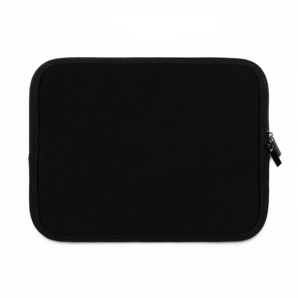 Kairos Kosmos BLACK Laptop Sleeve — Minimalist Monogram Protective Case