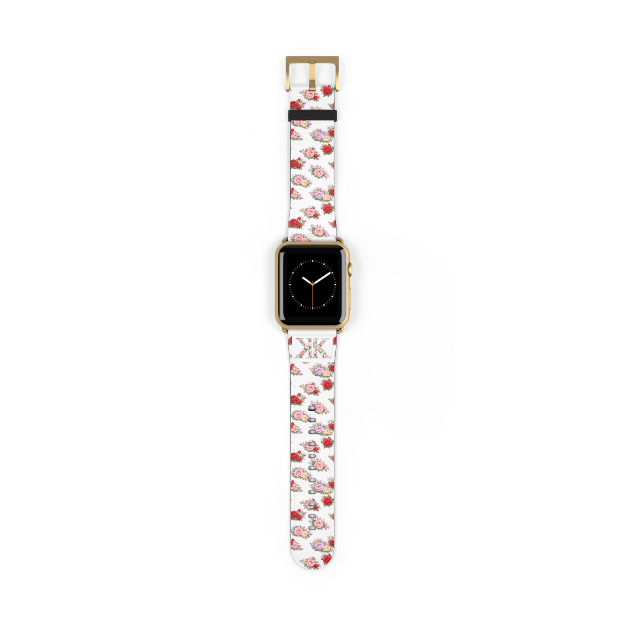 Anthos Collection Floral Vintage Watch Band — Apple Watch Strap