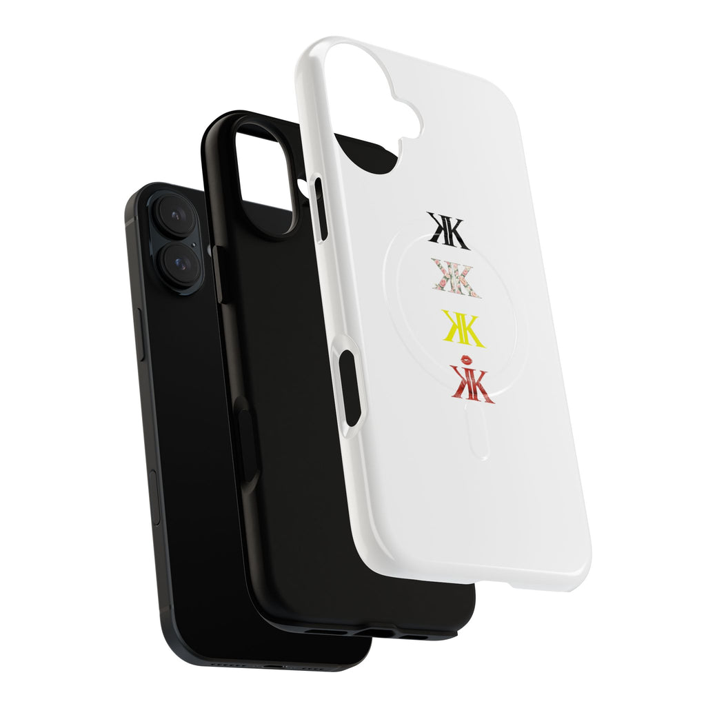 Sigil Collection Phone Case — Minimalist Monogram Stack Tough Magnetic Case