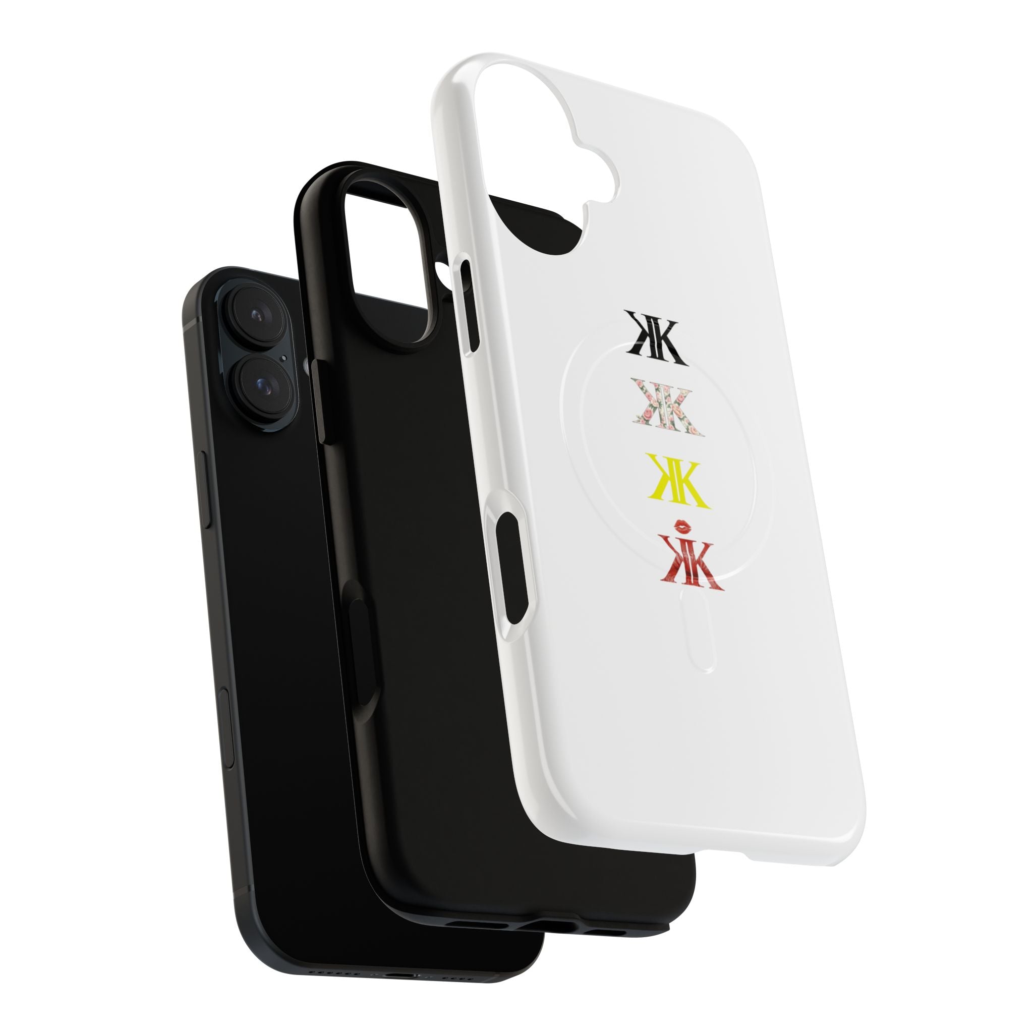 Sigil Collection Phone Case — Minimalist Monogram Stack Tough Magnetic Case