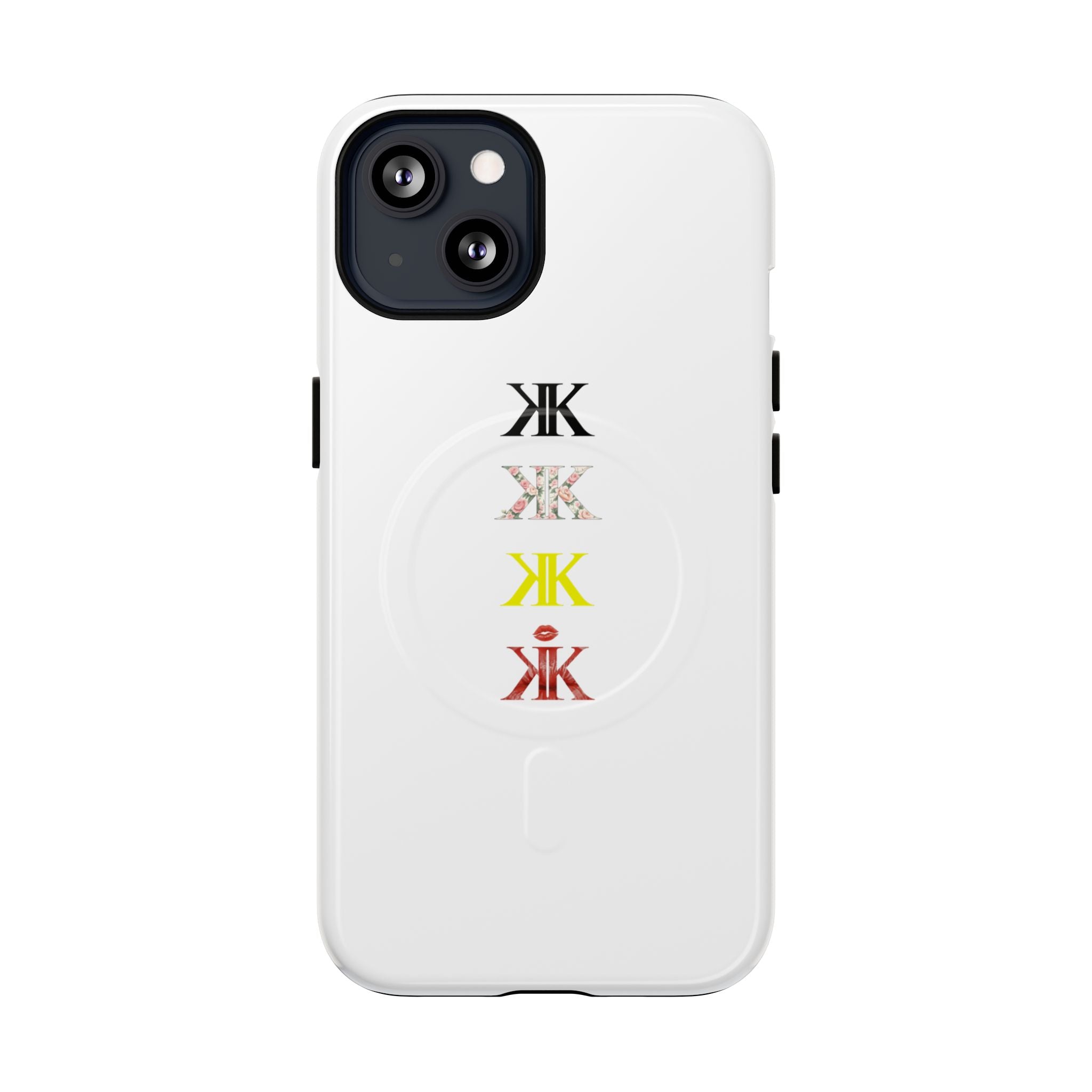 Sigil Collection Phone Case — Minimalist Monogram Stack Tough Magnetic Case