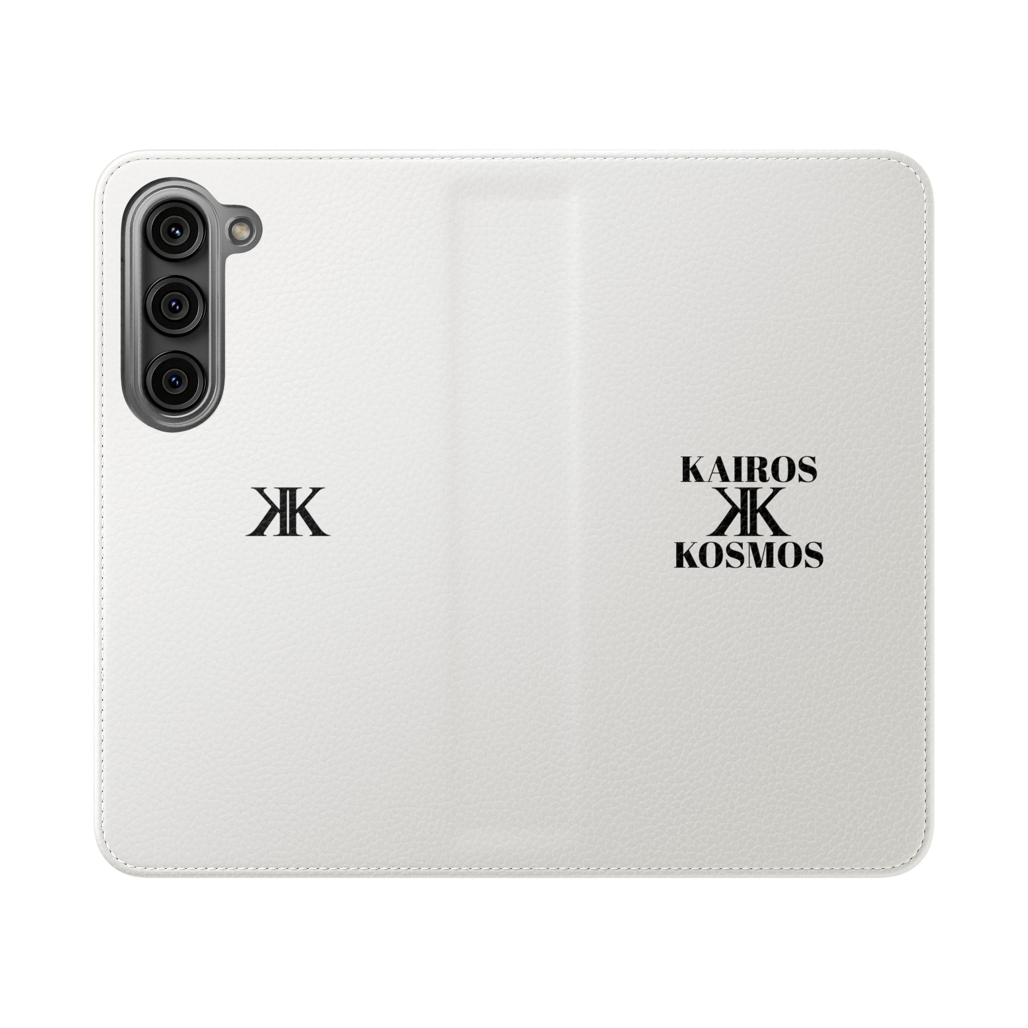 Kairos Kosmos Logo Flip Phone Case