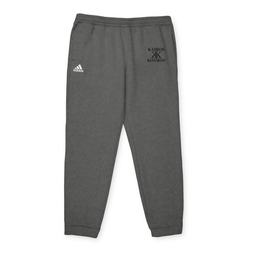 Adidas® Fleece Kairos Kosmos Joggers — Cozy Gray Athletic Sweatpants