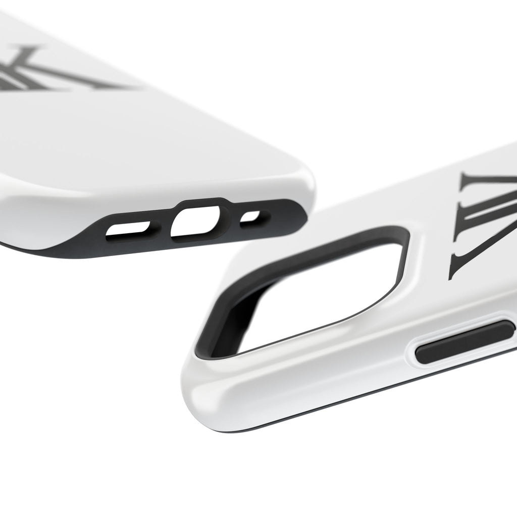 Magnetic Impact-Resistant Case with Bold KK Monogram