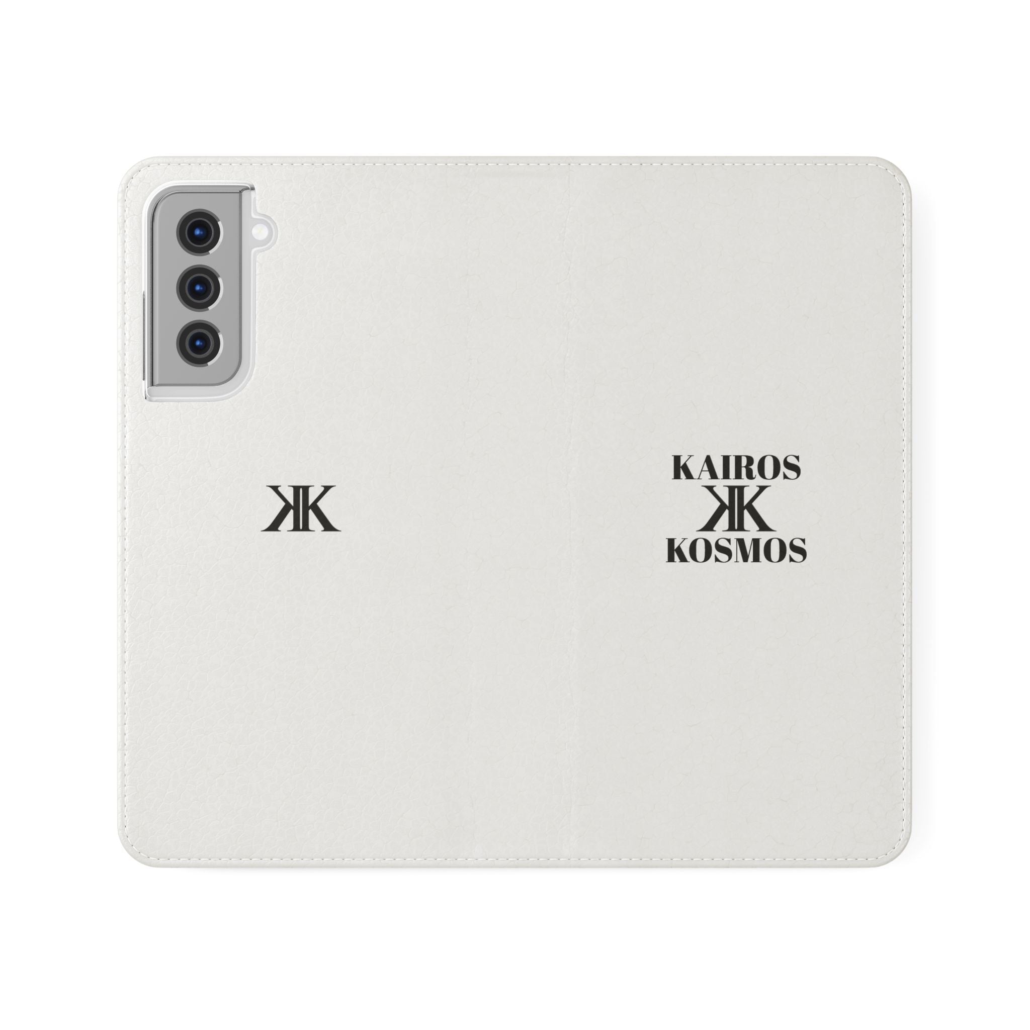 Kairos Kosmos Logo Flip Phone Case