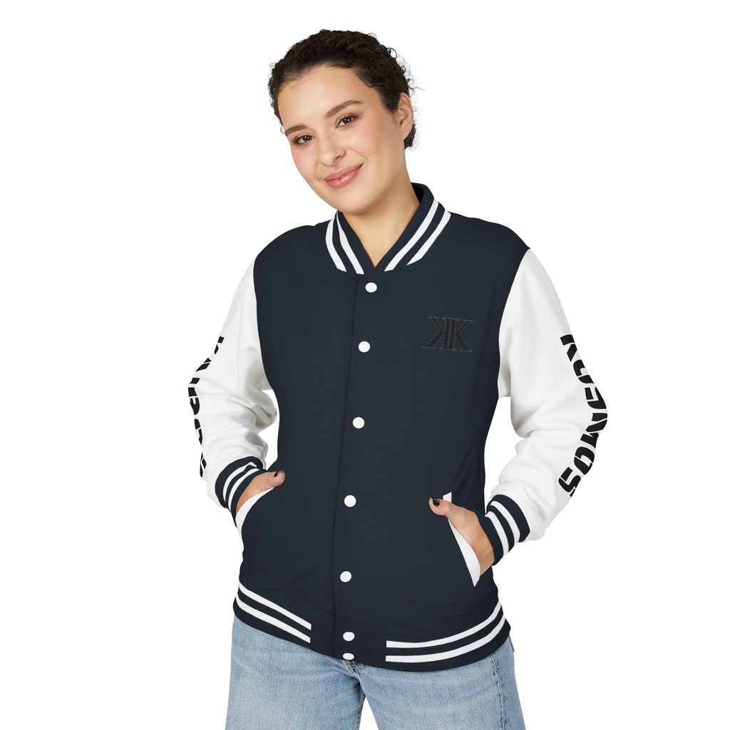 Letterman Jacket — "Give No Fu*ks" Bold Varsity Bomber