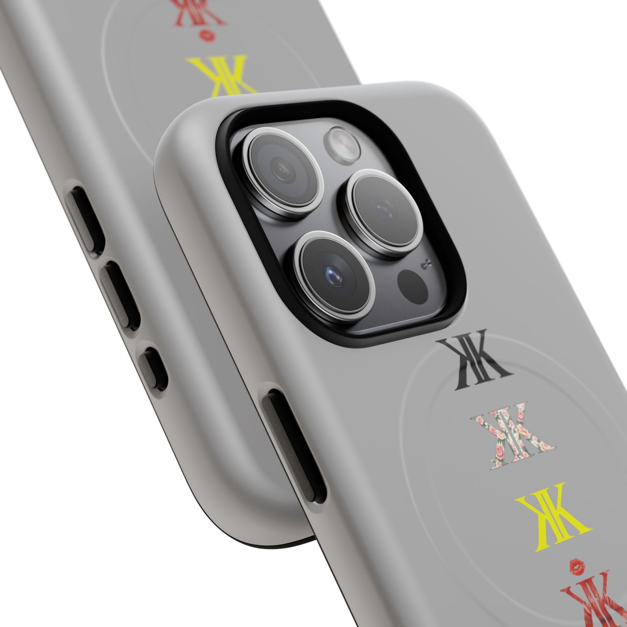 Sigil Collection Phone Case — Minimalist Monogram Stack Tough Magnetic Case