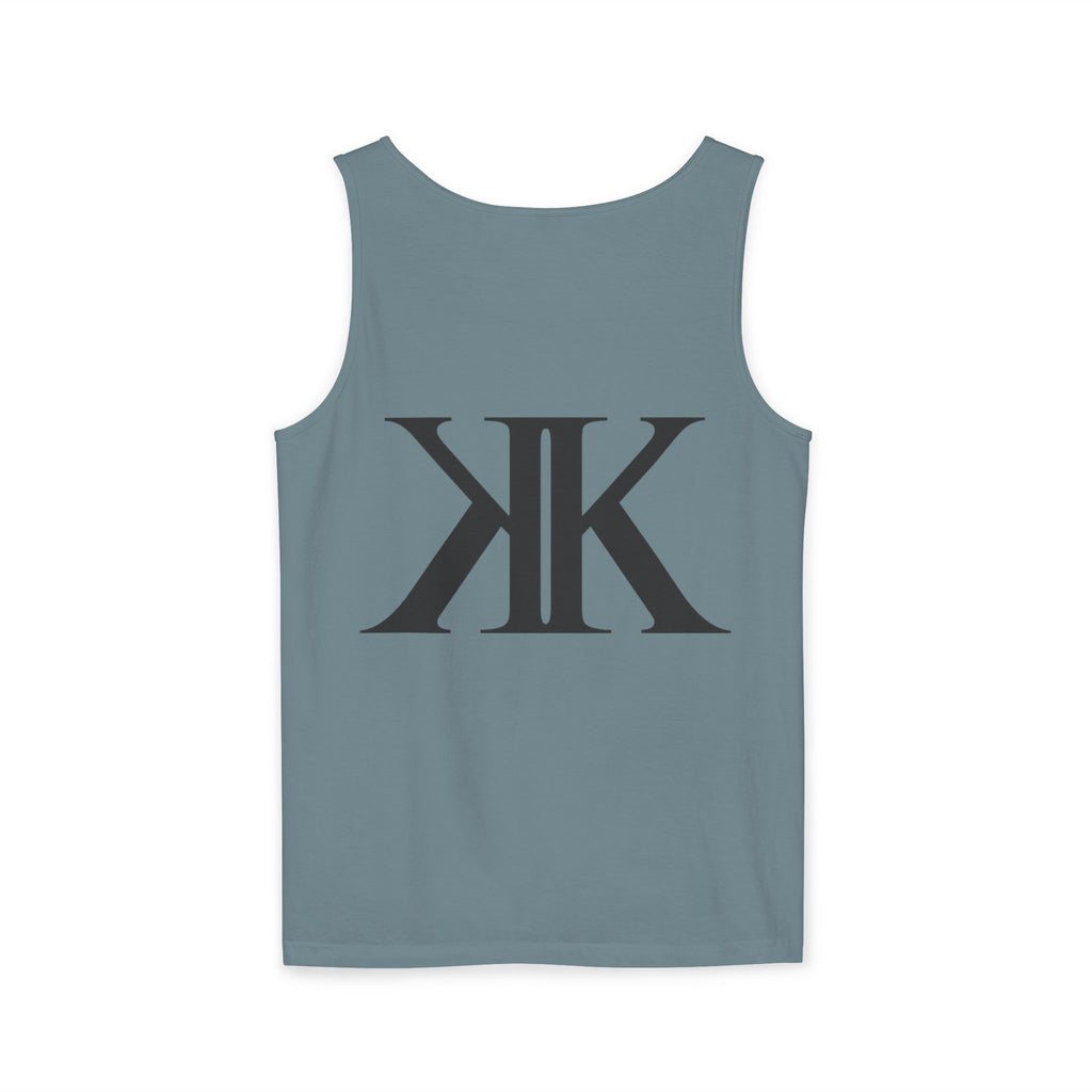 KK Monogram Tank Top — Minimalist Logo Graphic Tank