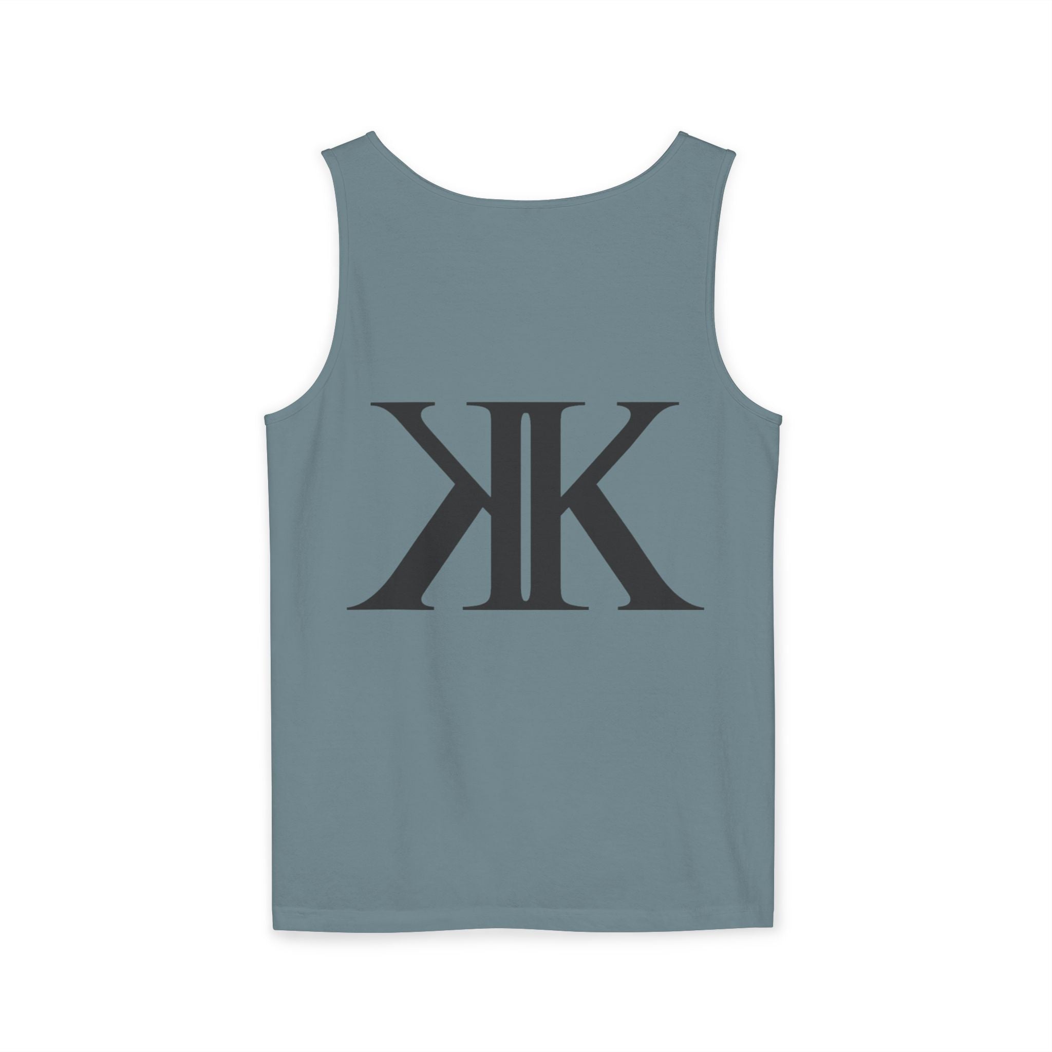 KK Monogram Tank Top — Minimalist Logo Graphic Tank