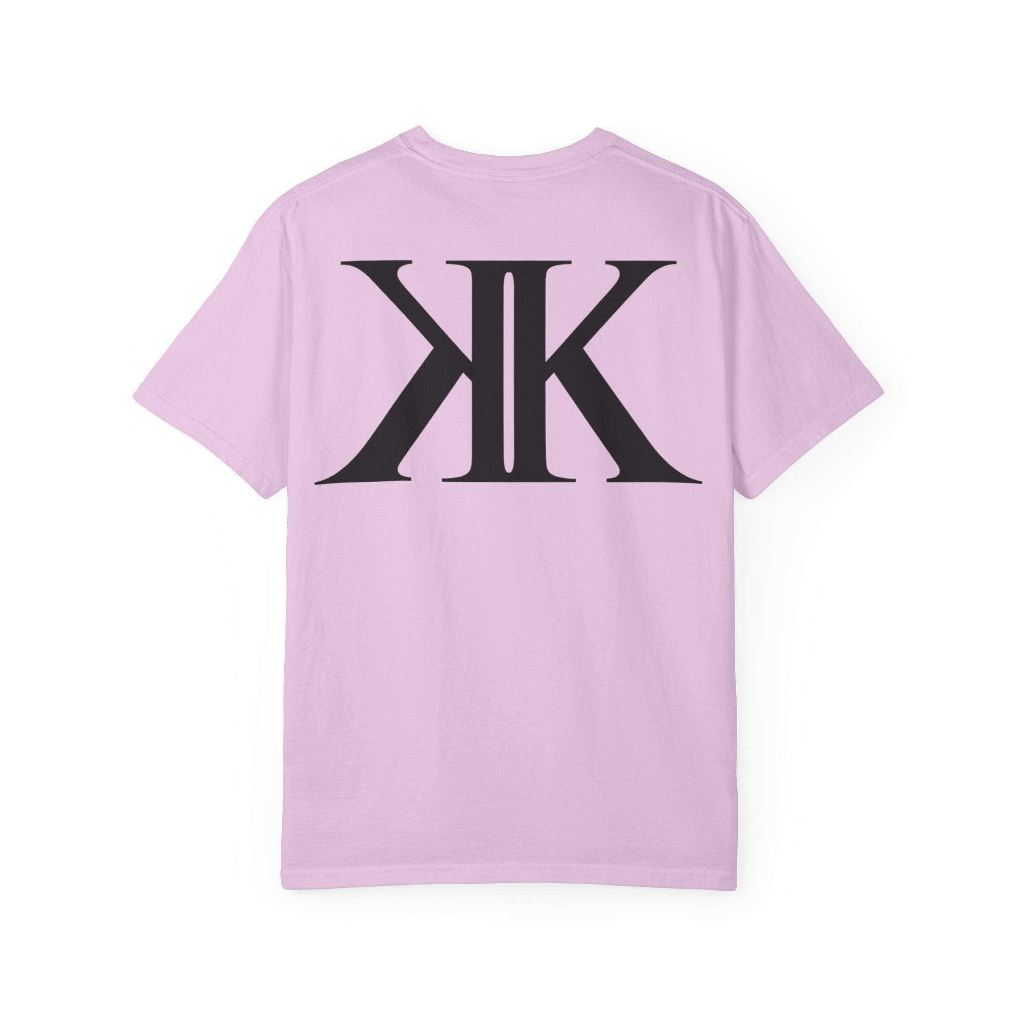 KK Monogram Tee — Bold Symmetrical Lettermark T-Shirt
