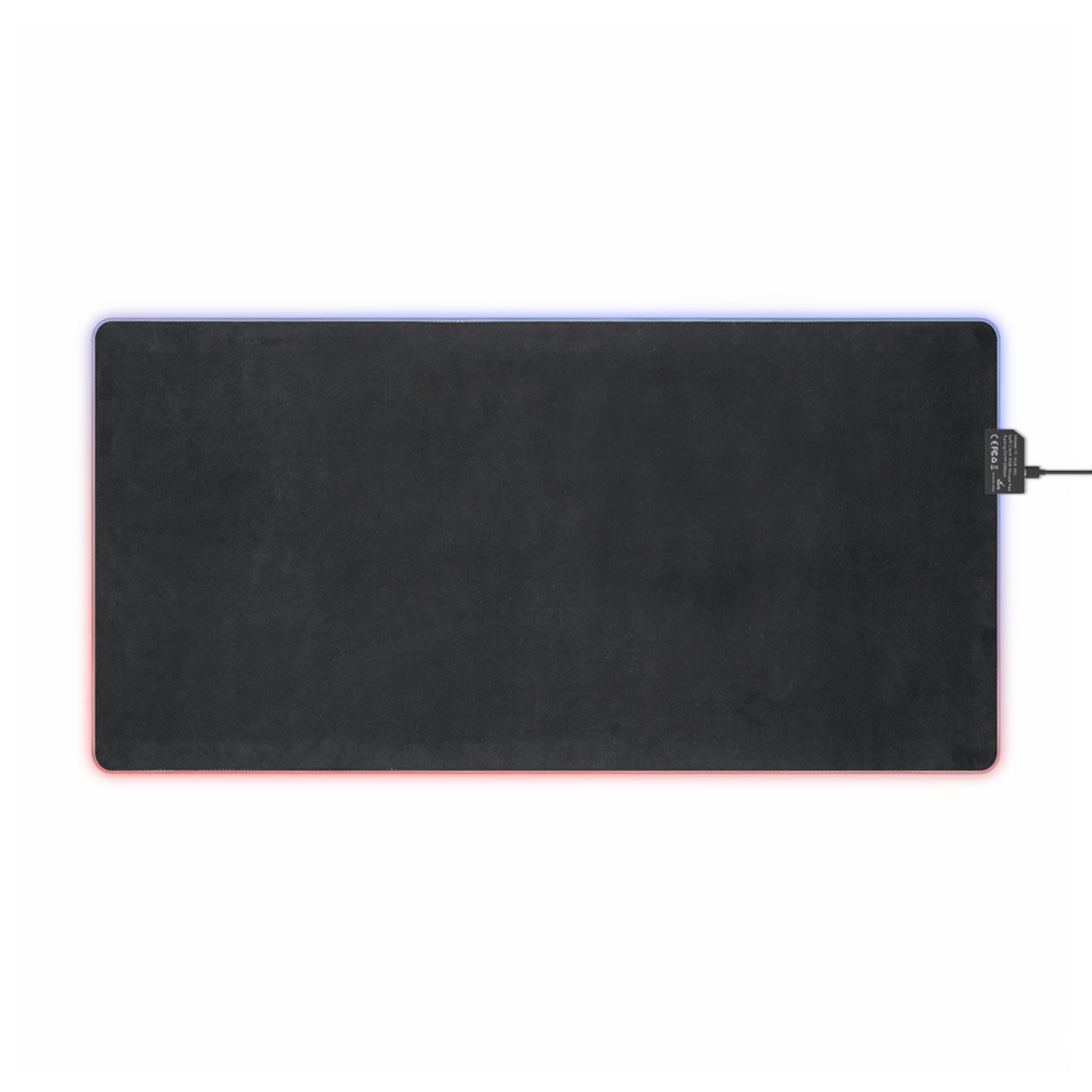 LED Gaming Mouse Pad — Kairos Kosmos Logo RGB Desk Mat
