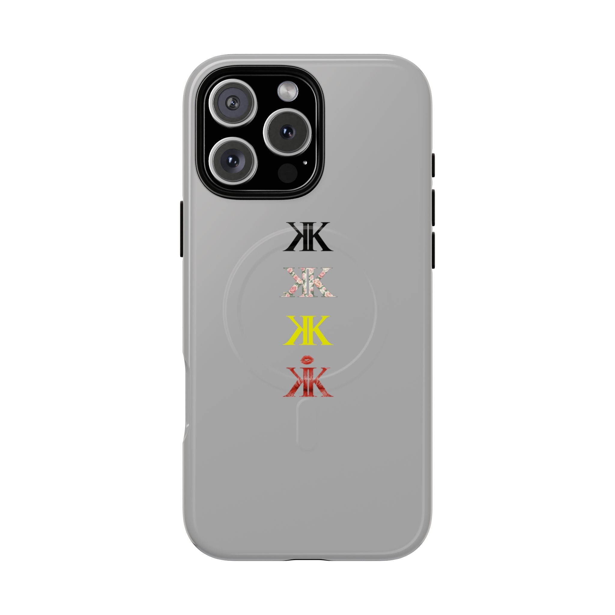 Sigil Collection Phone Case — Minimalist Monogram Stack Tough Magnetic Case