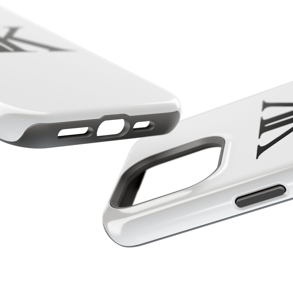 Magnetic Impact-Resistant Case with Bold KK Monogram