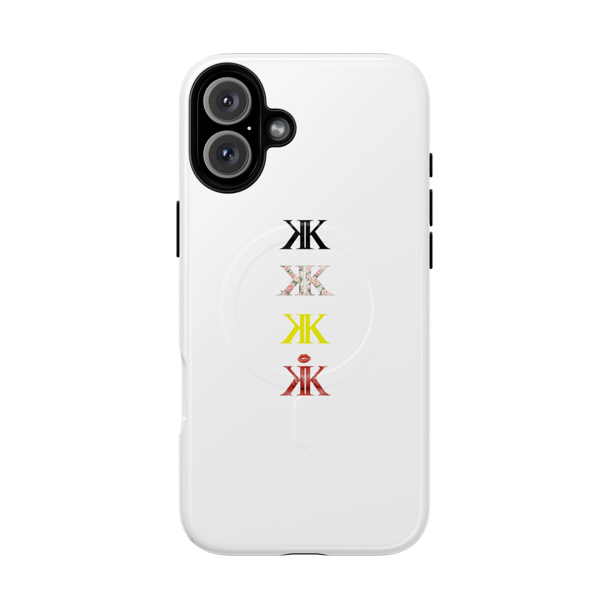 Sigil Collection Phone Case — Minimalist Monogram Stack Tough Magnetic Case
