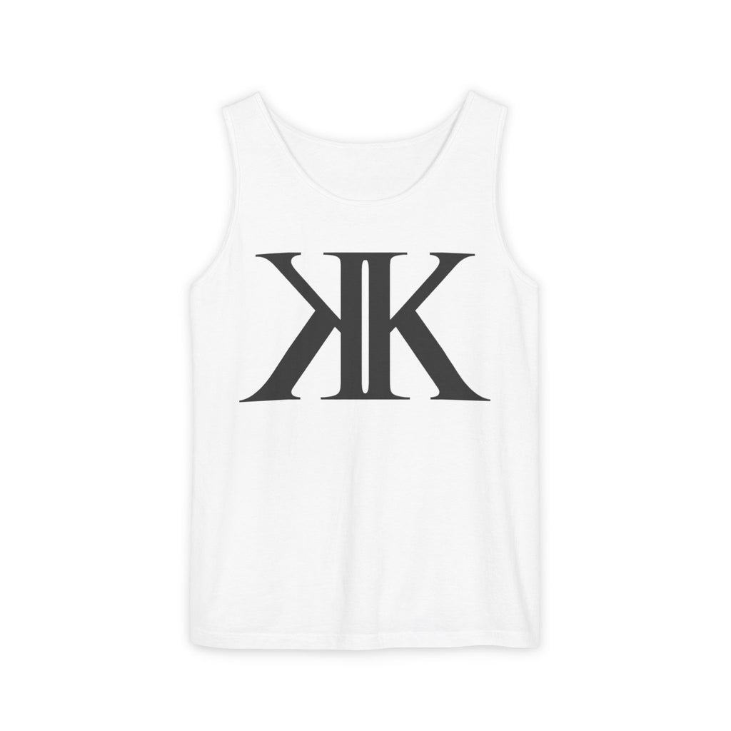 KK Monogram Tank Top — Minimalist Logo Graphic Tank