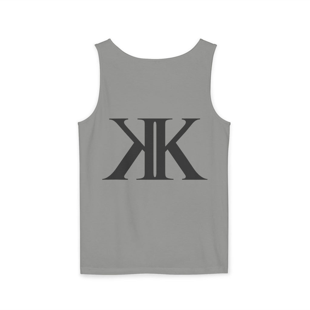 KK Monogram Tank Top — Minimalist Logo Graphic Tank