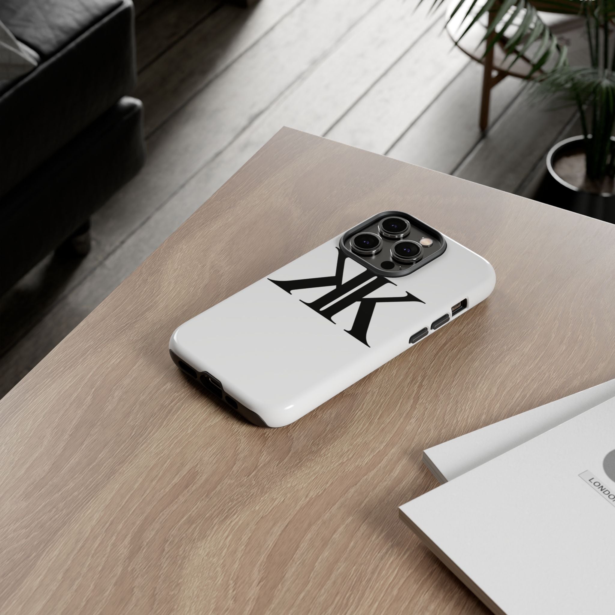 Monogram K Mirror Tough Phone Case