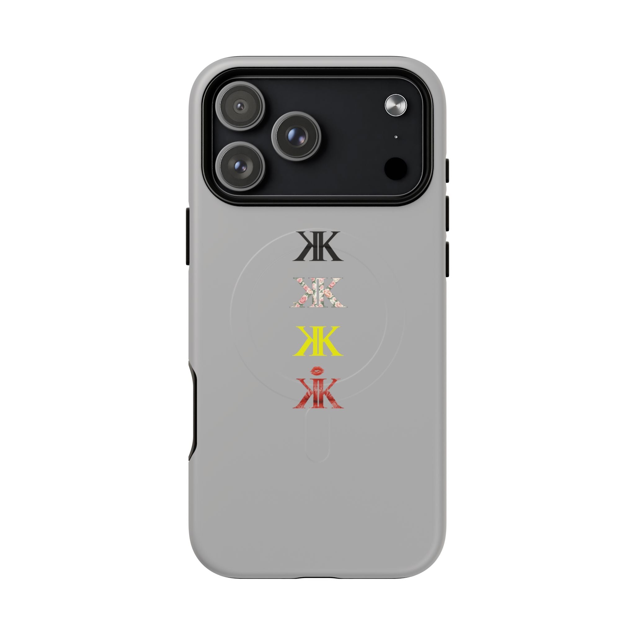 Sigil Collection Phone Case — Minimalist Monogram Stack Tough Magnetic Case
