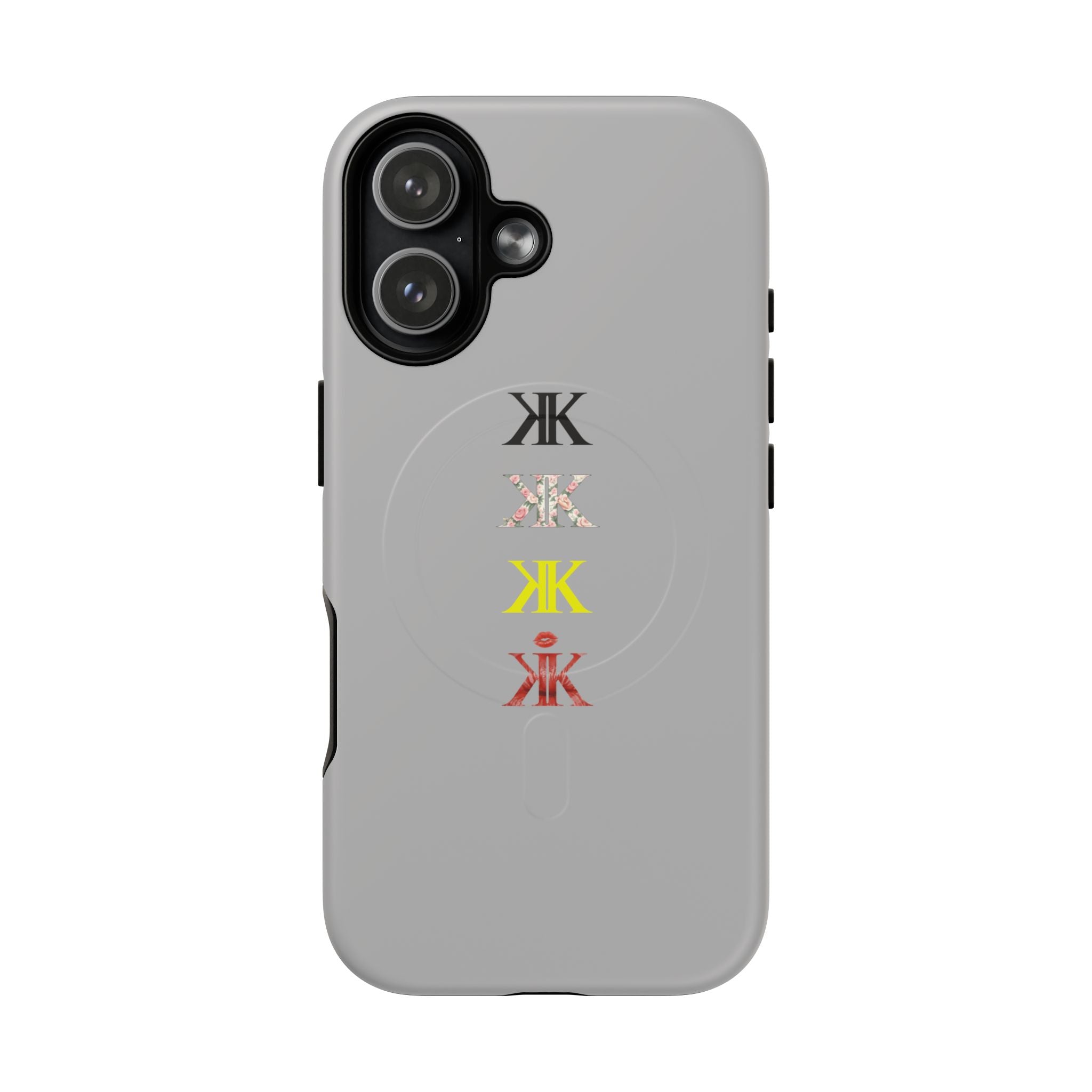 Sigil Collection Phone Case — Minimalist Monogram Stack Tough Magnetic Case